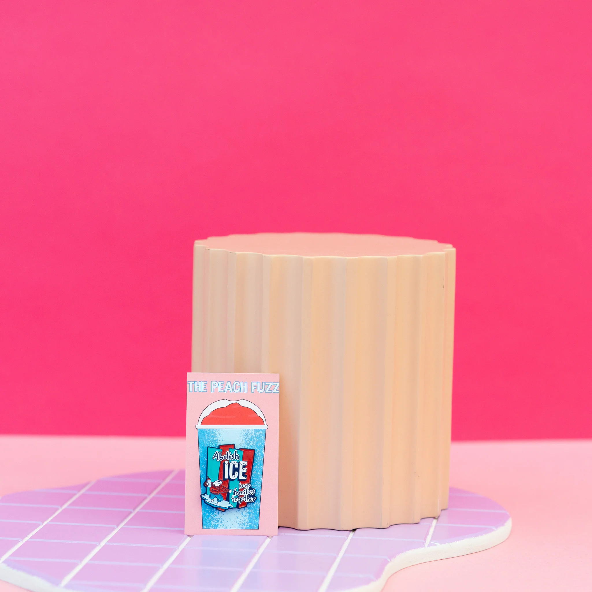 Abolish ICE Enamel Pin - Image 9