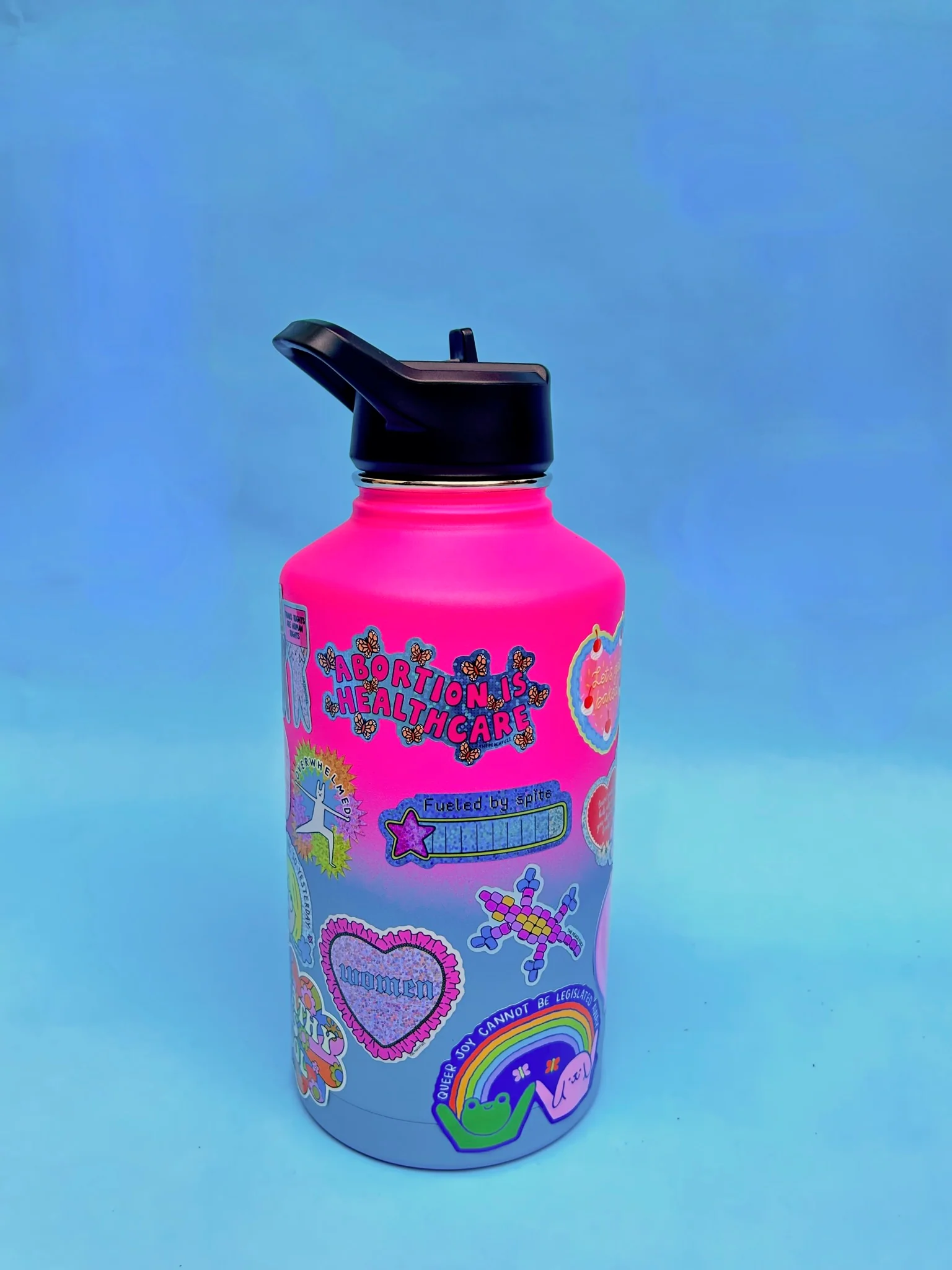 Abortion Is Healthcare Glitter Sticker - Image 4