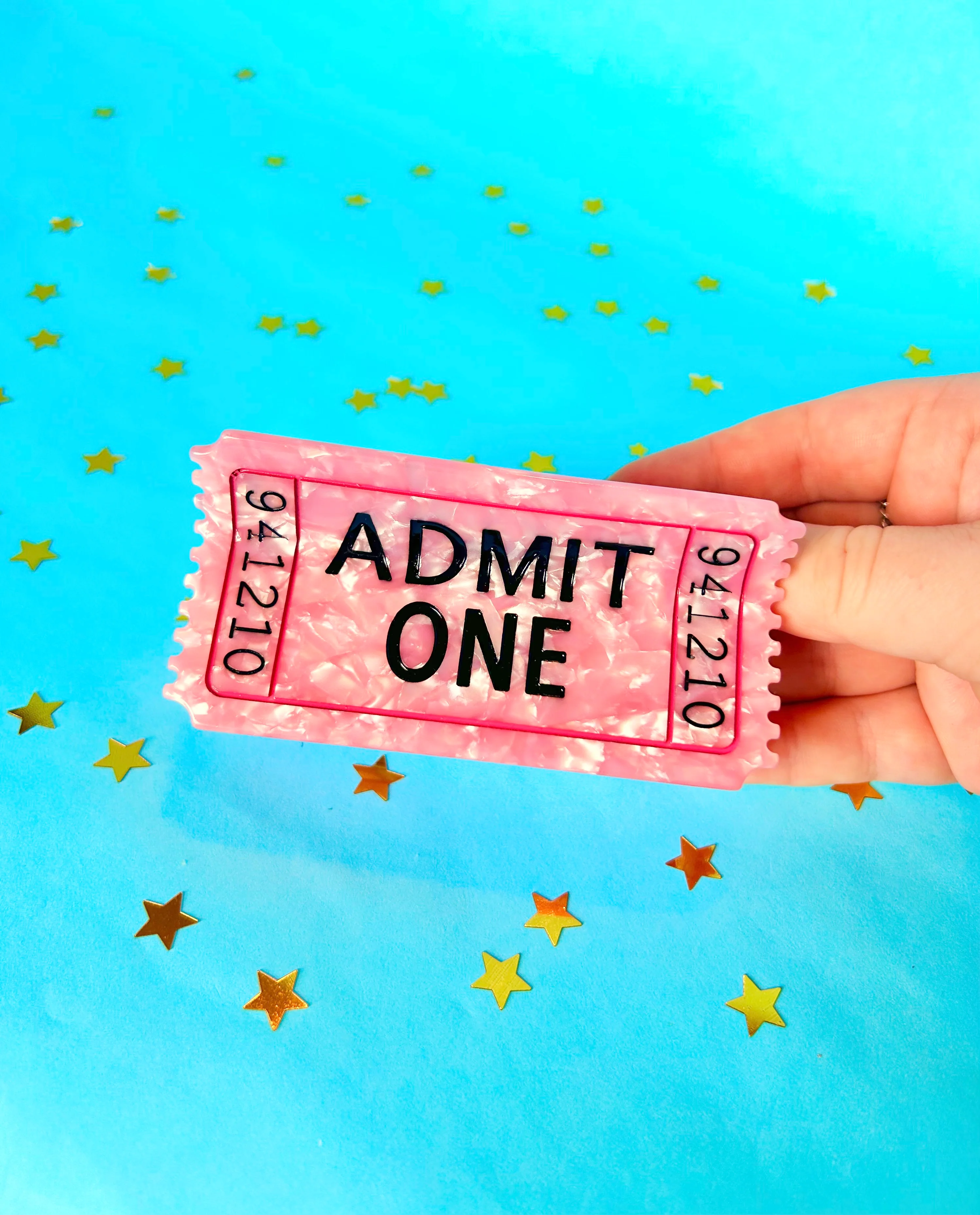 Ticket Hair Claw - Image 3