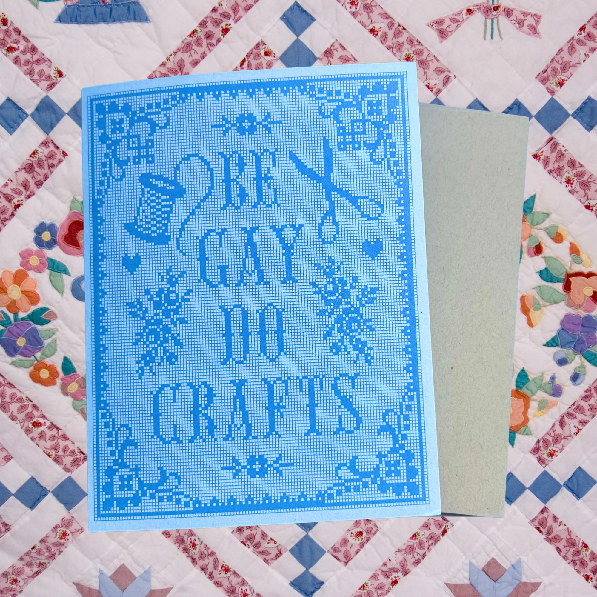 Be Gay Do Crafts Greeting Card - Image 3
