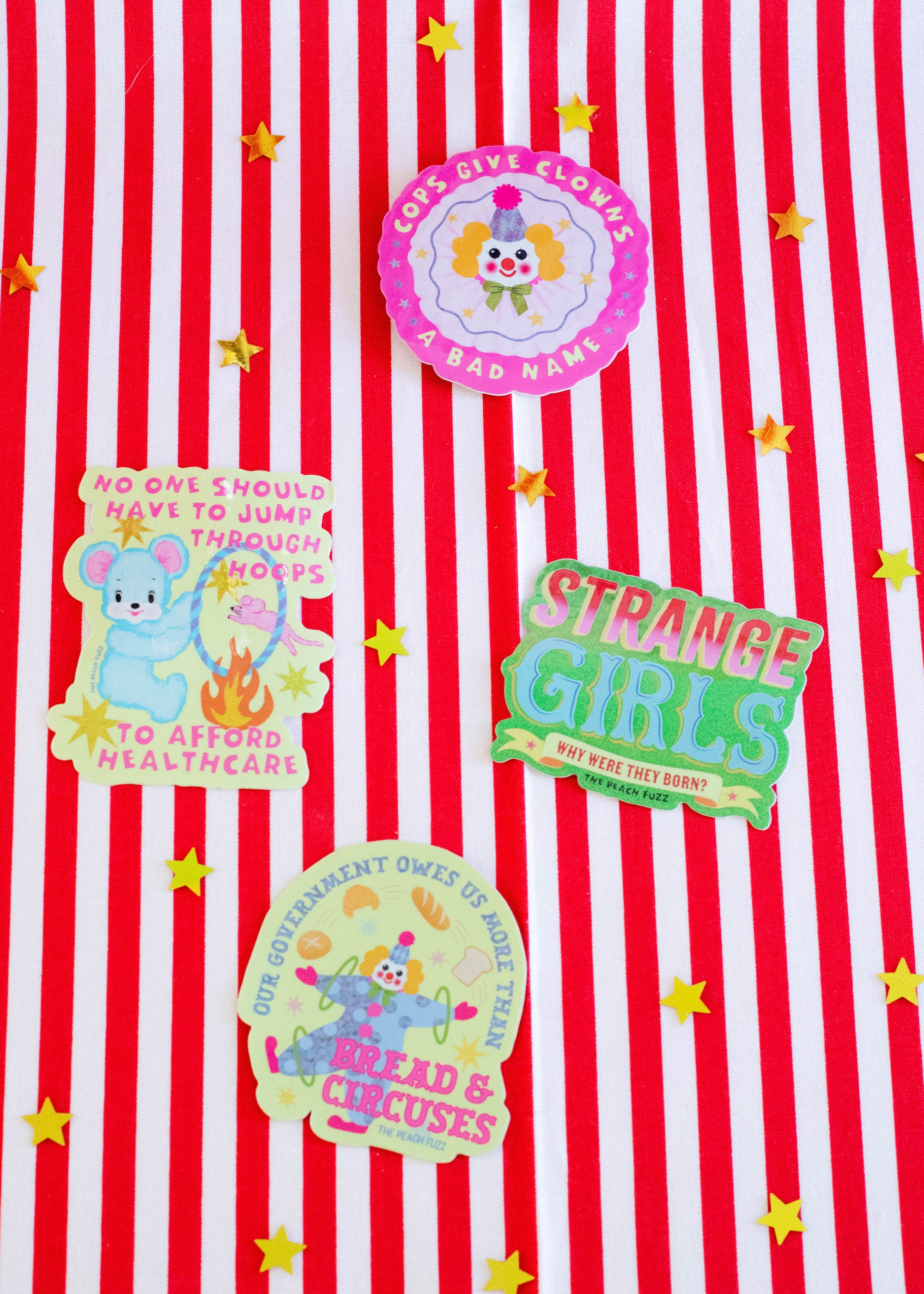 Bread & Circuses Sticker - Image 3