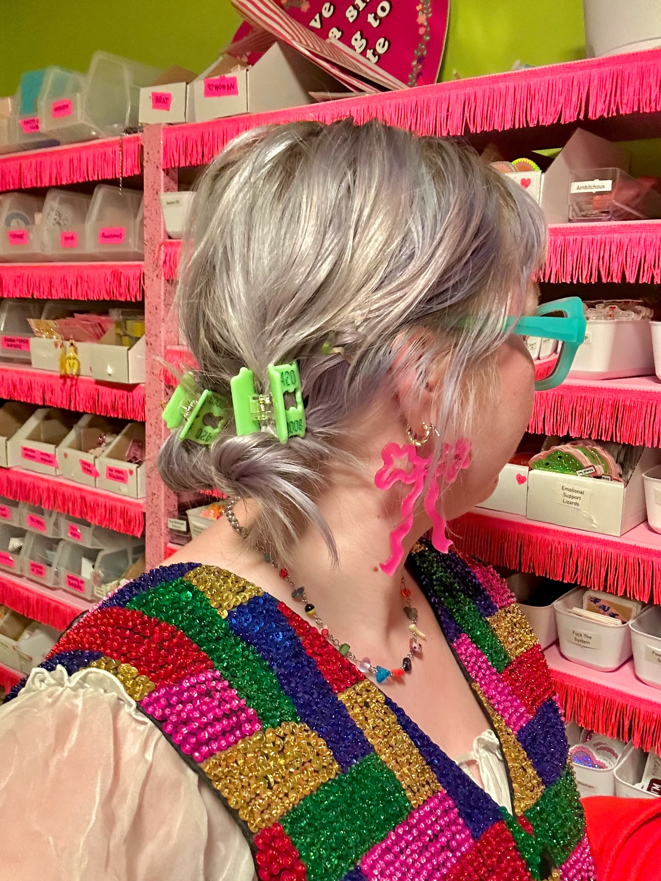 Bread Clip Mini Hair Claw - Image 14