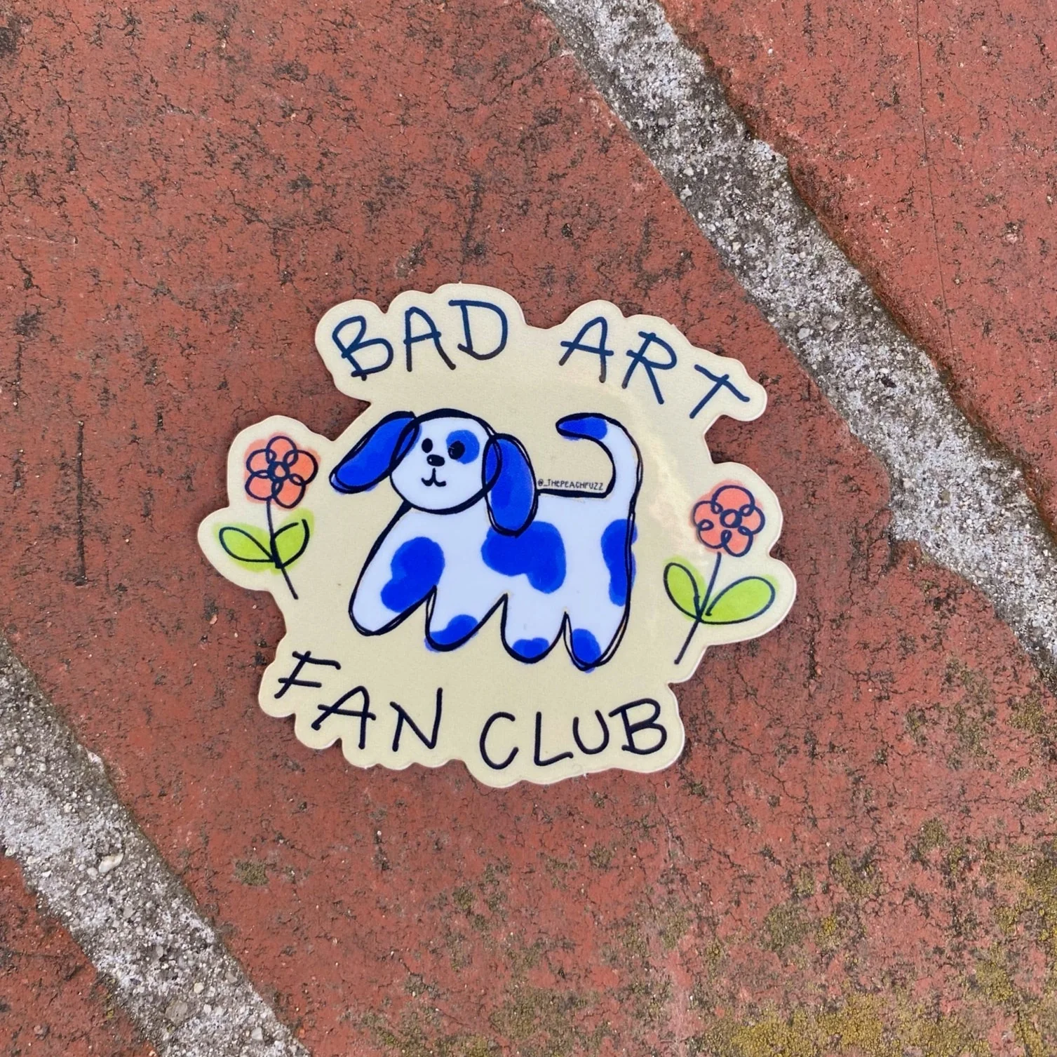 Bad Art Fan Club Sticker - Image 5