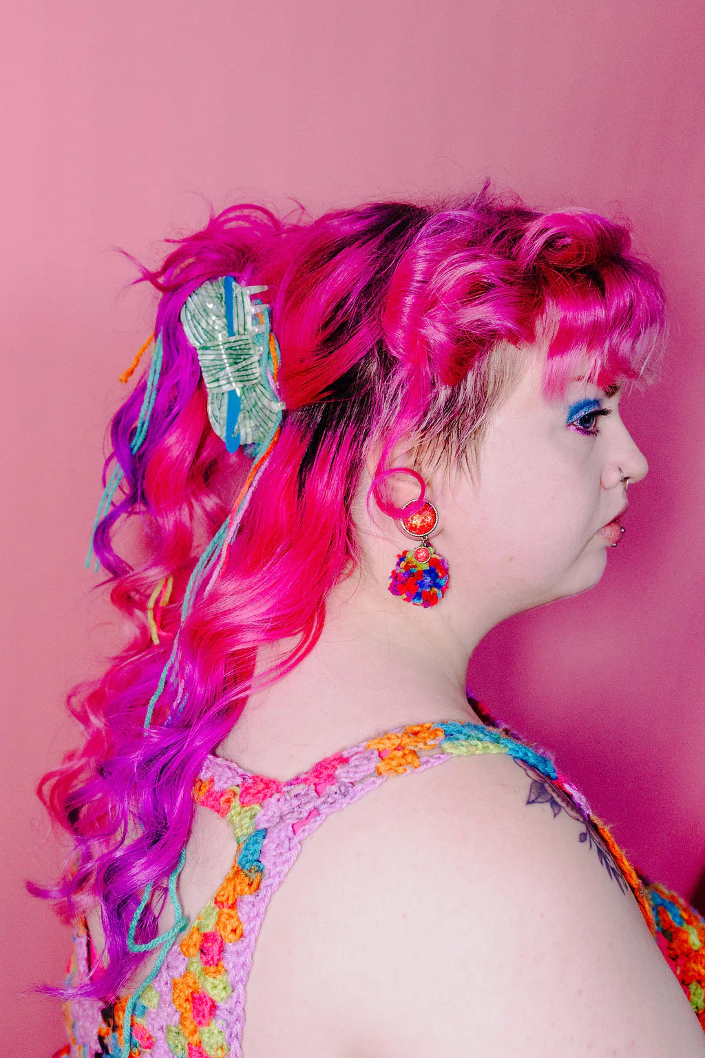 Crochet Needle Hair Claw - Image 2
