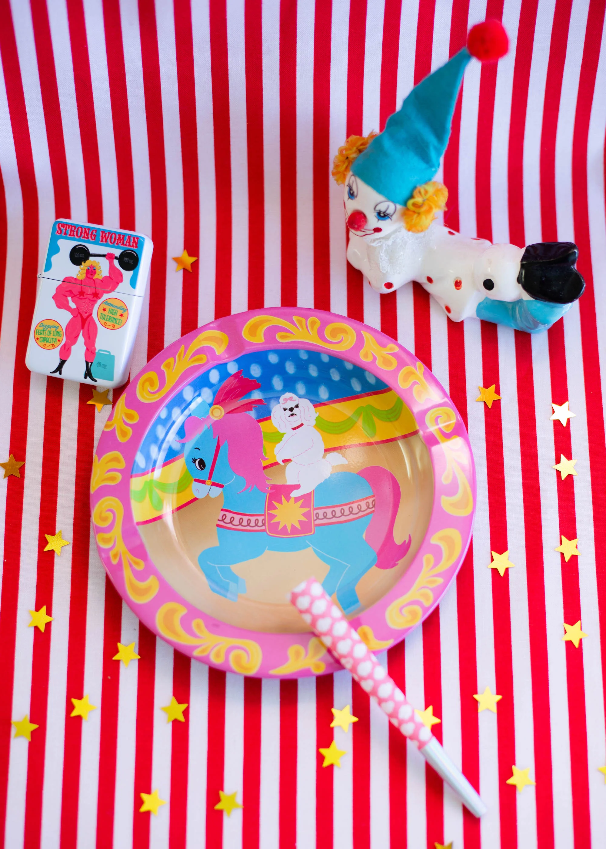 Dog & Pony Show Metal Ash Tray - Image 2