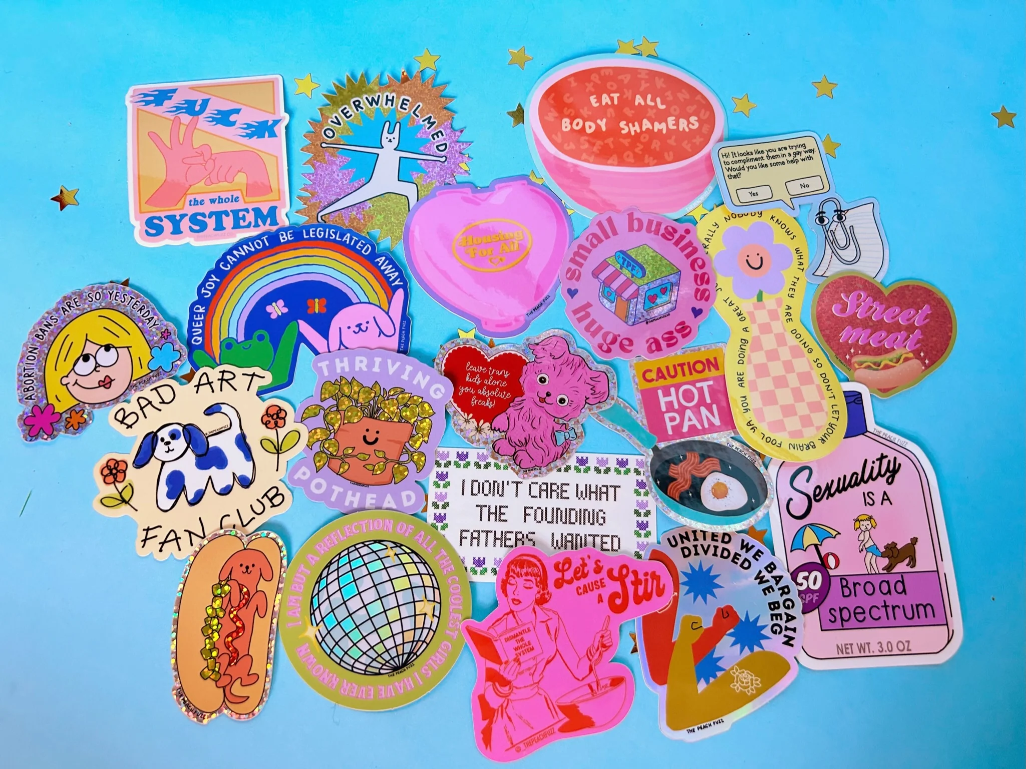 Eat All Body Shamers Sticker - Image 3