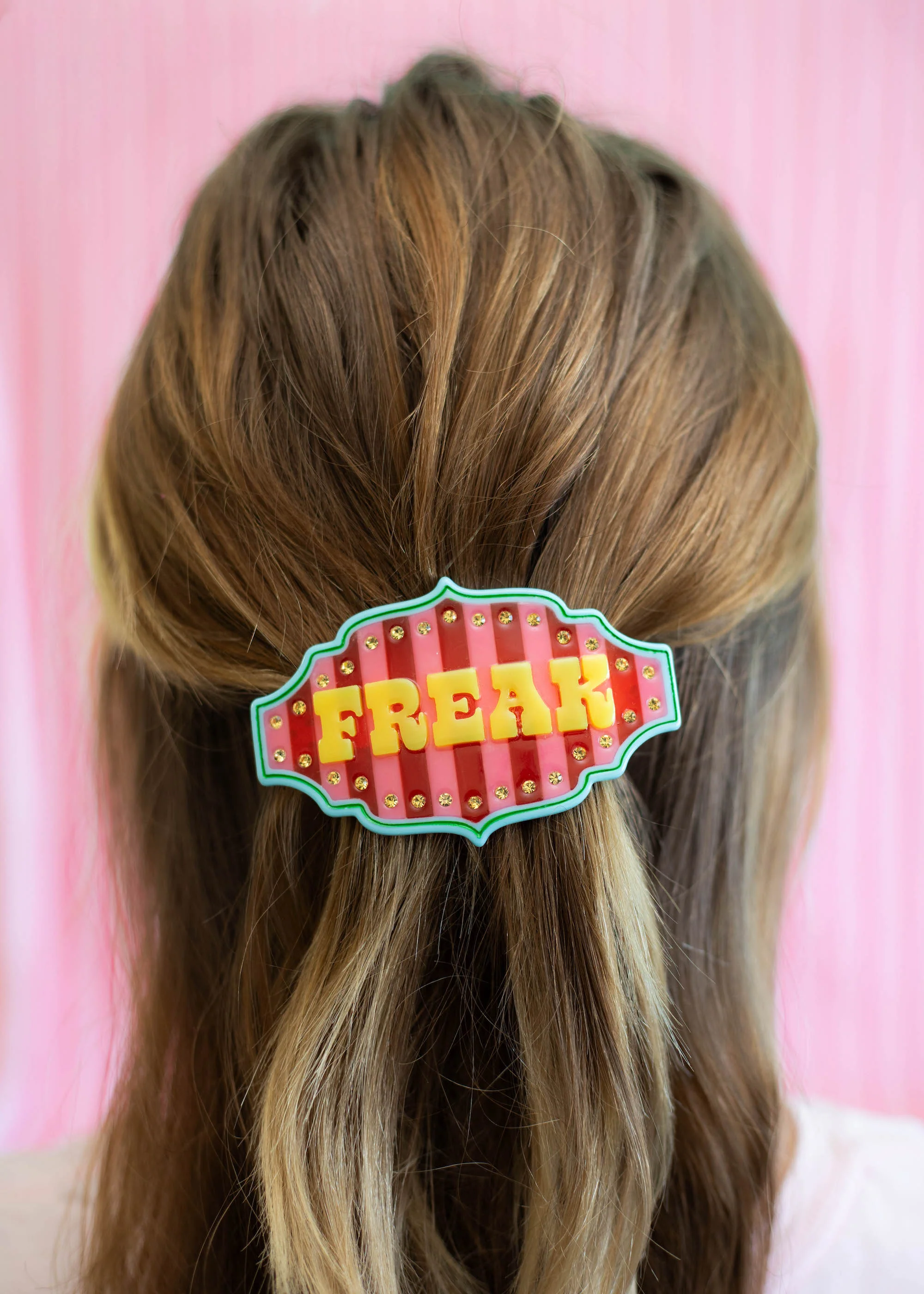 Freak Rhinestone Hair Clip - Image 2