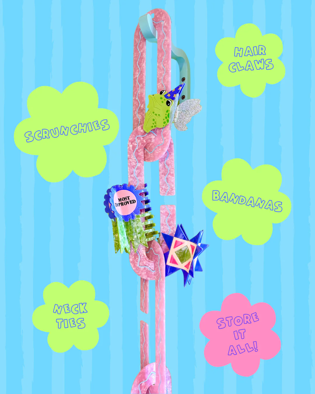 Hair Claw Accessory Chain TPF X Cool Your Jets - Image 2