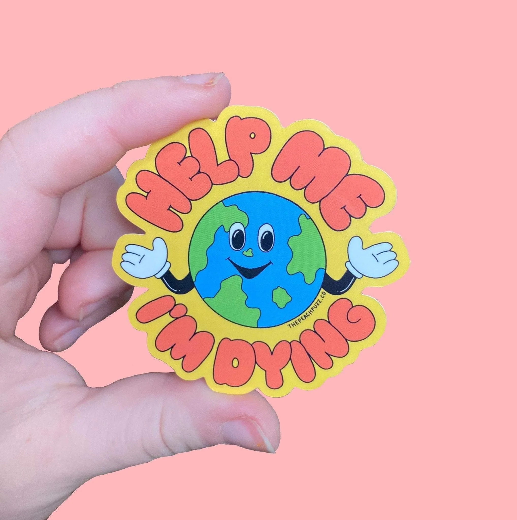 Help Me, I’m Dying Sticker - Image 2