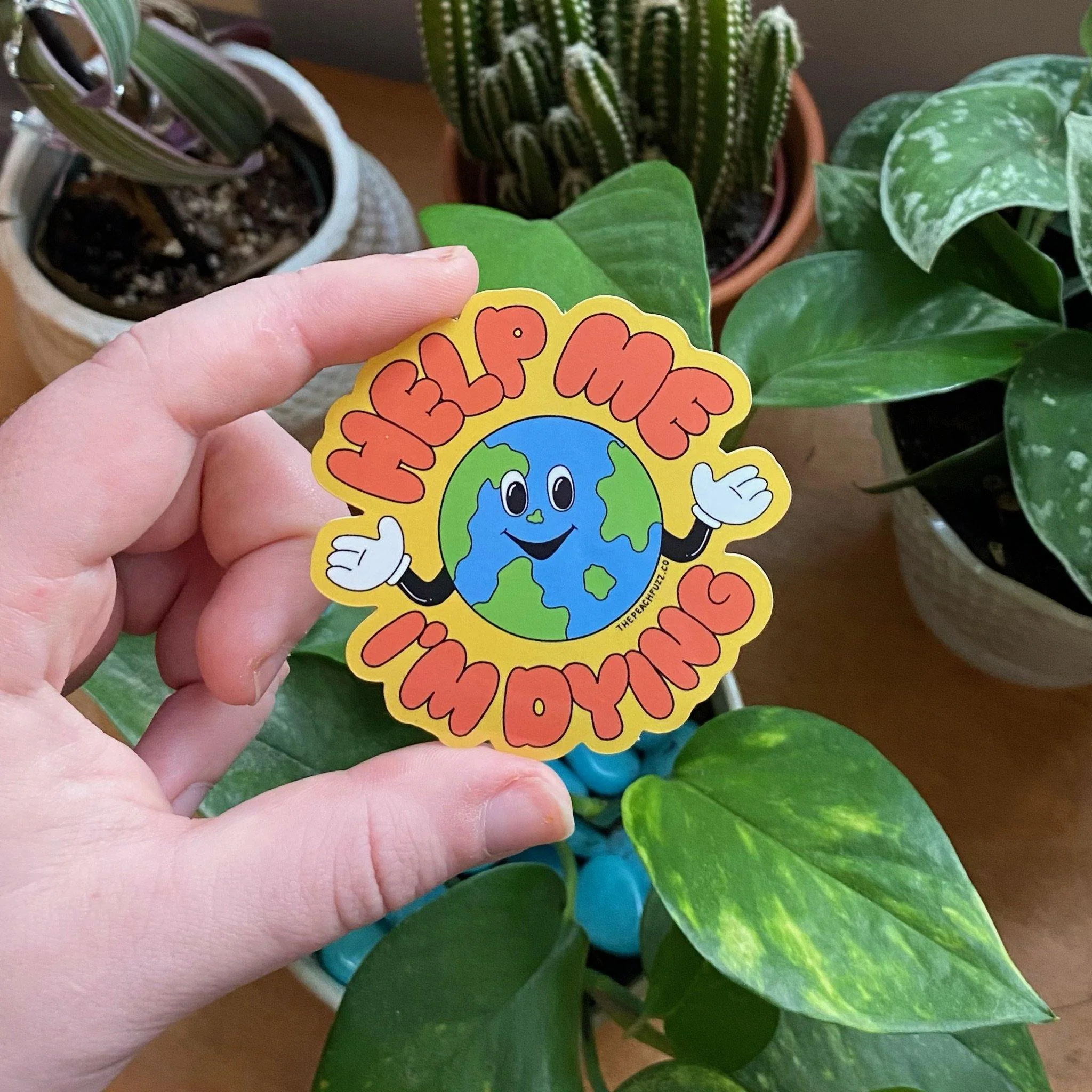 Help Me, I’m Dying Sticker - Image 3