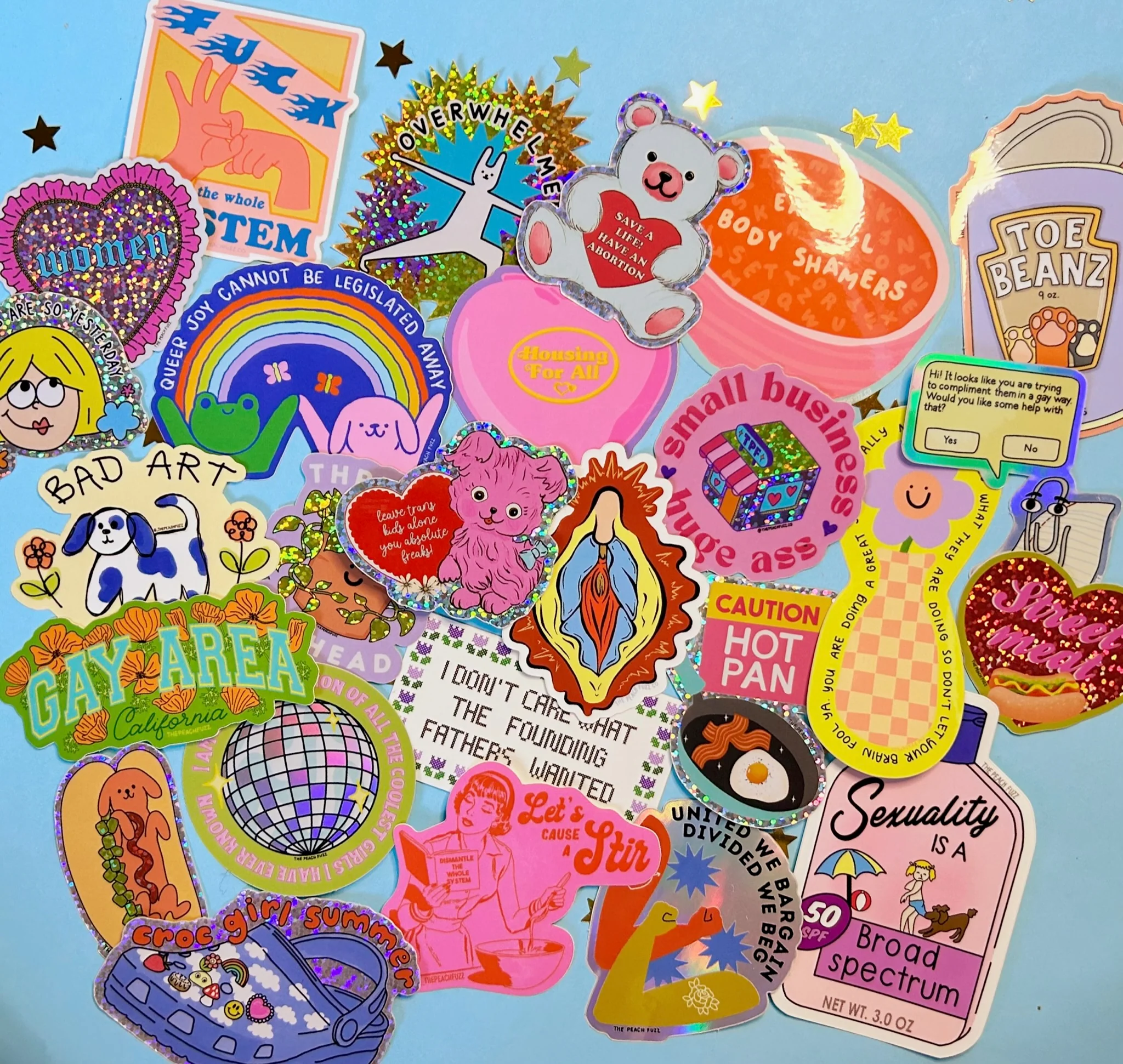 Holey Mary Sticker - Image 5