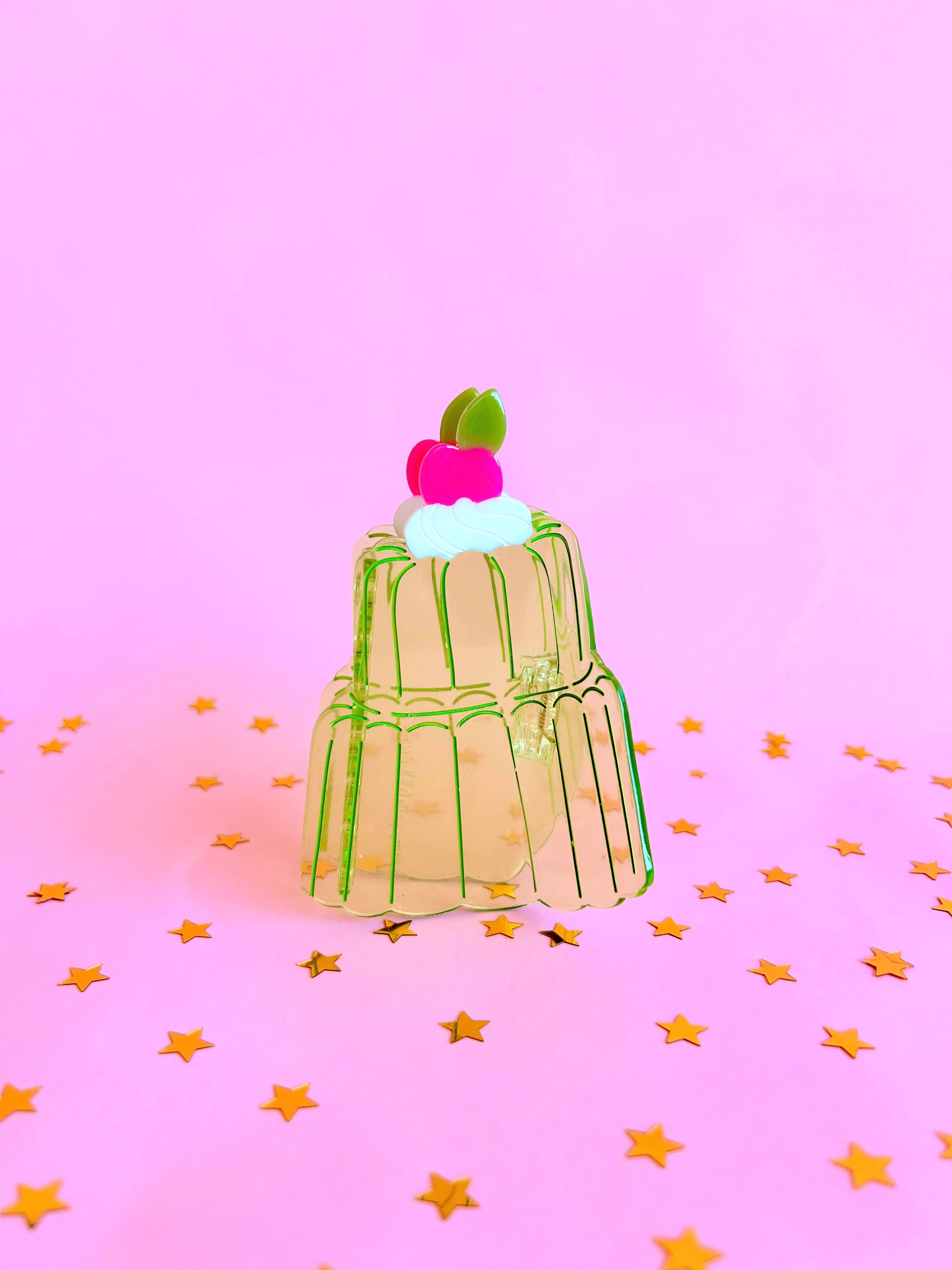Jello Cake Hair Claw