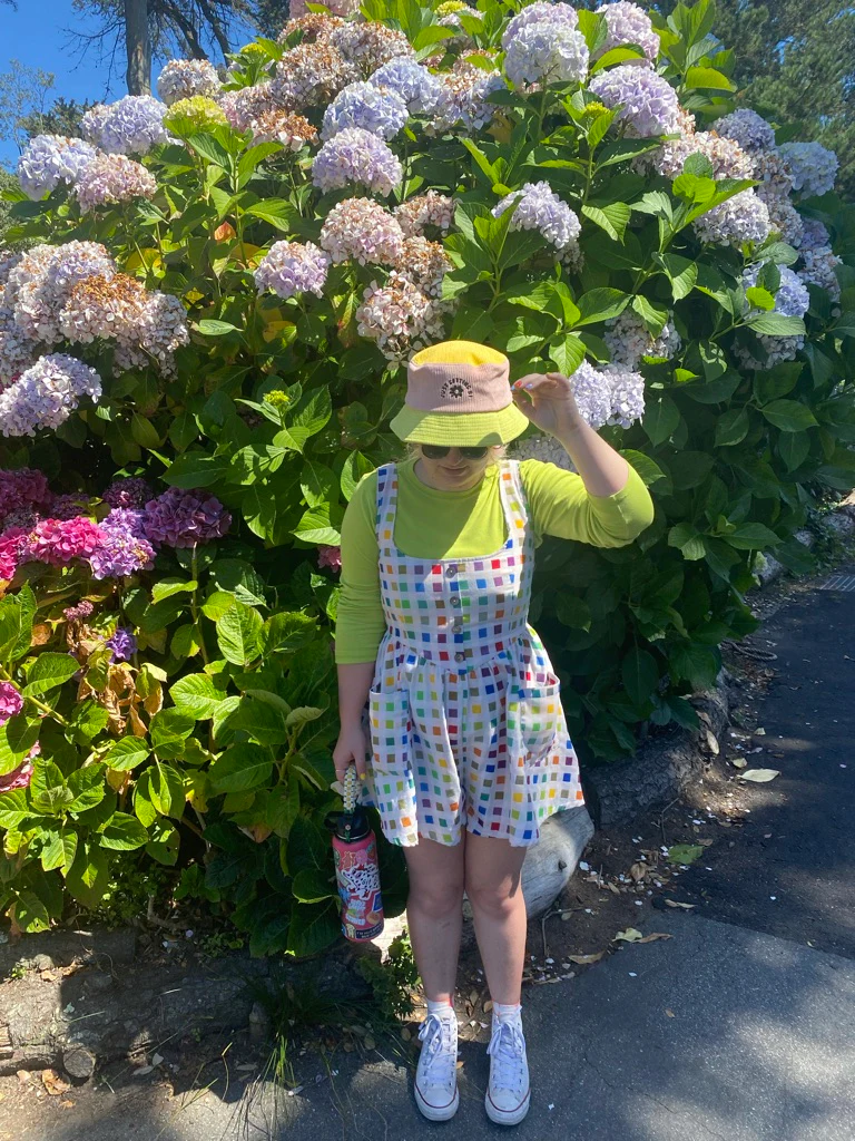 Just Getting Bi Color Block Bucket Hat - Image 7