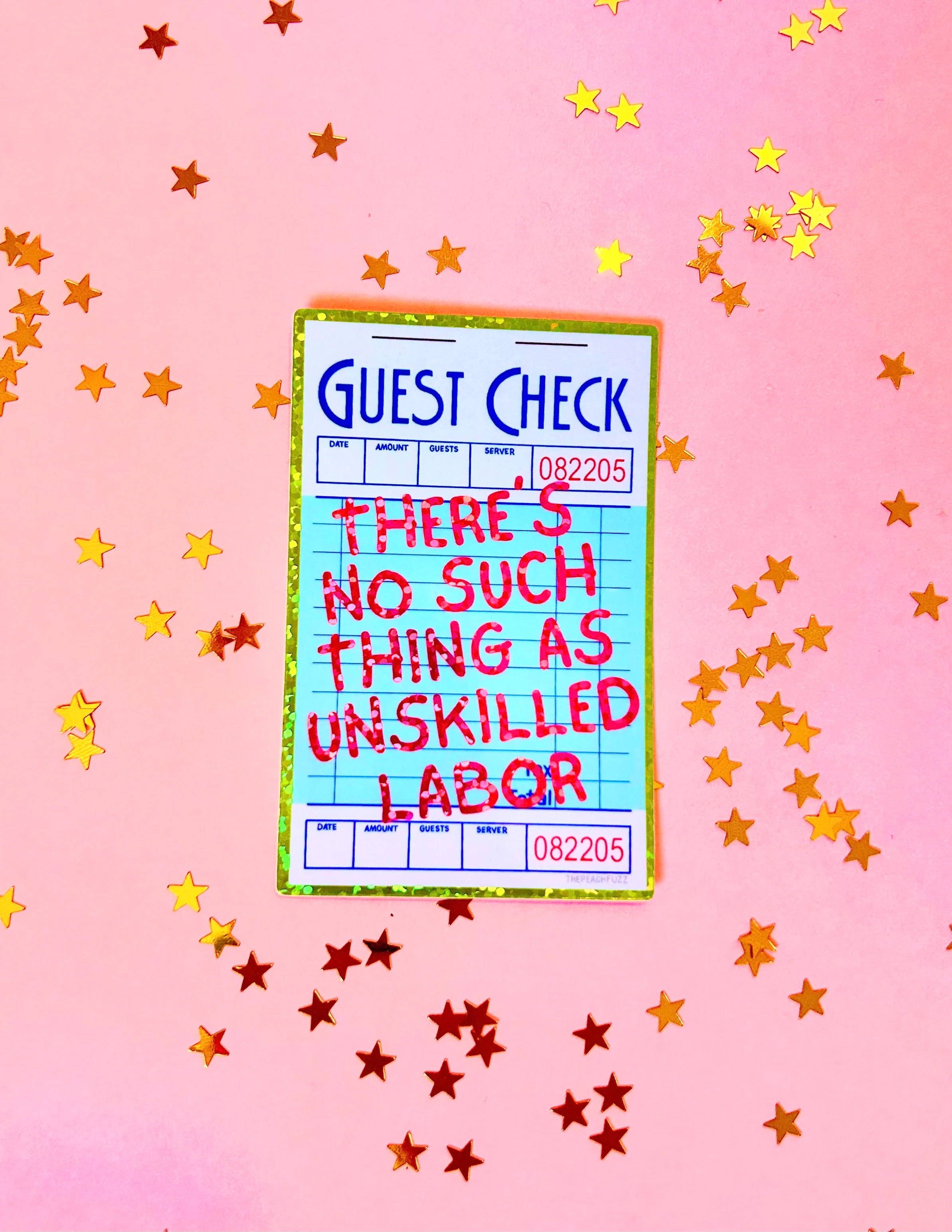 No Such Thing As Unskilled Labor Sticker - Image 4