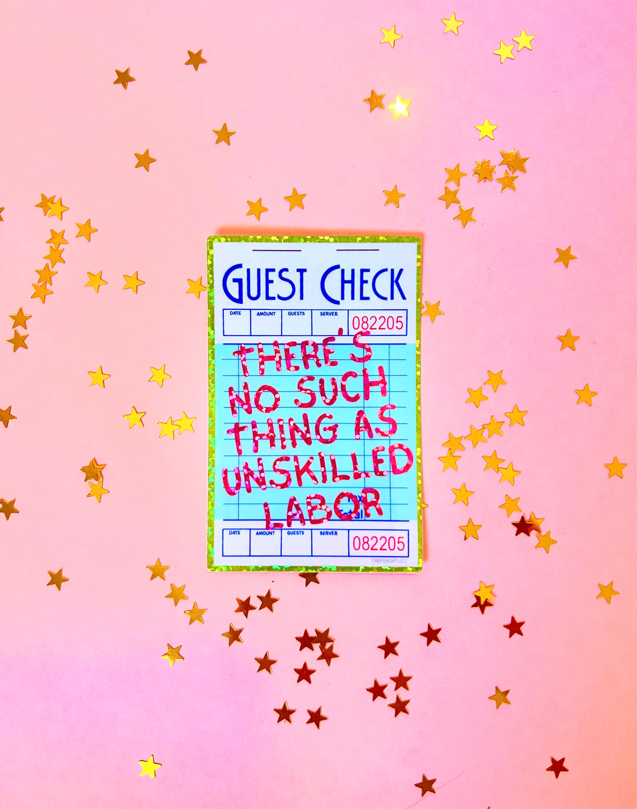 No Such Thing As Unskilled Labor Sticker - Image 5