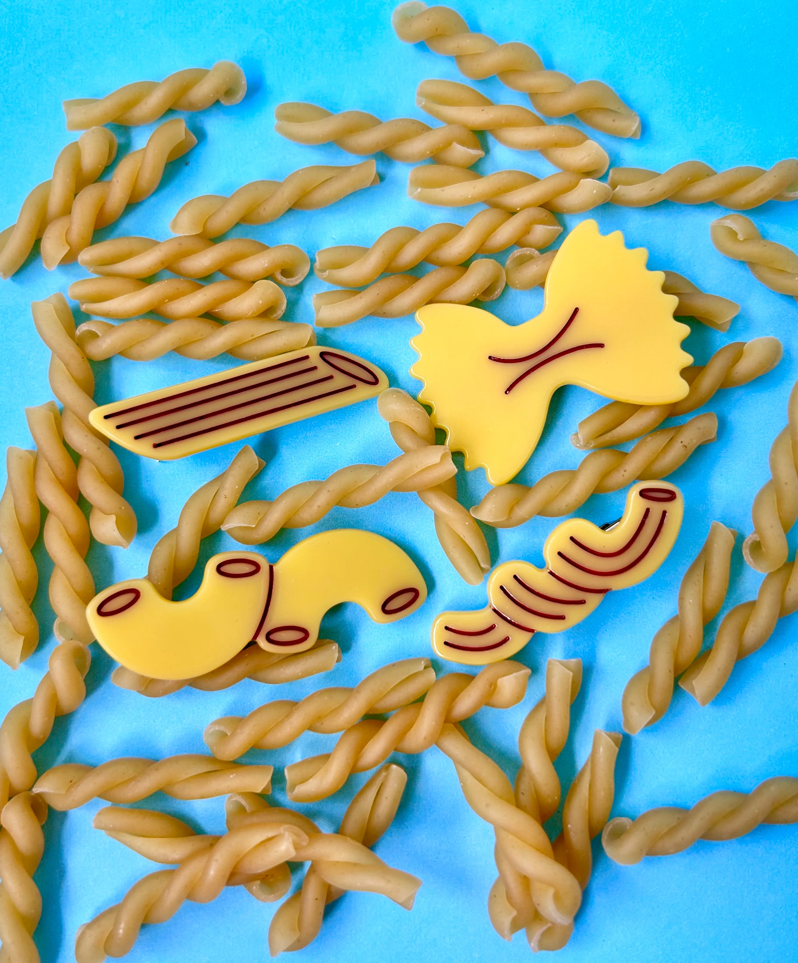 Noodle Mix Hair Clip Set - Image 2