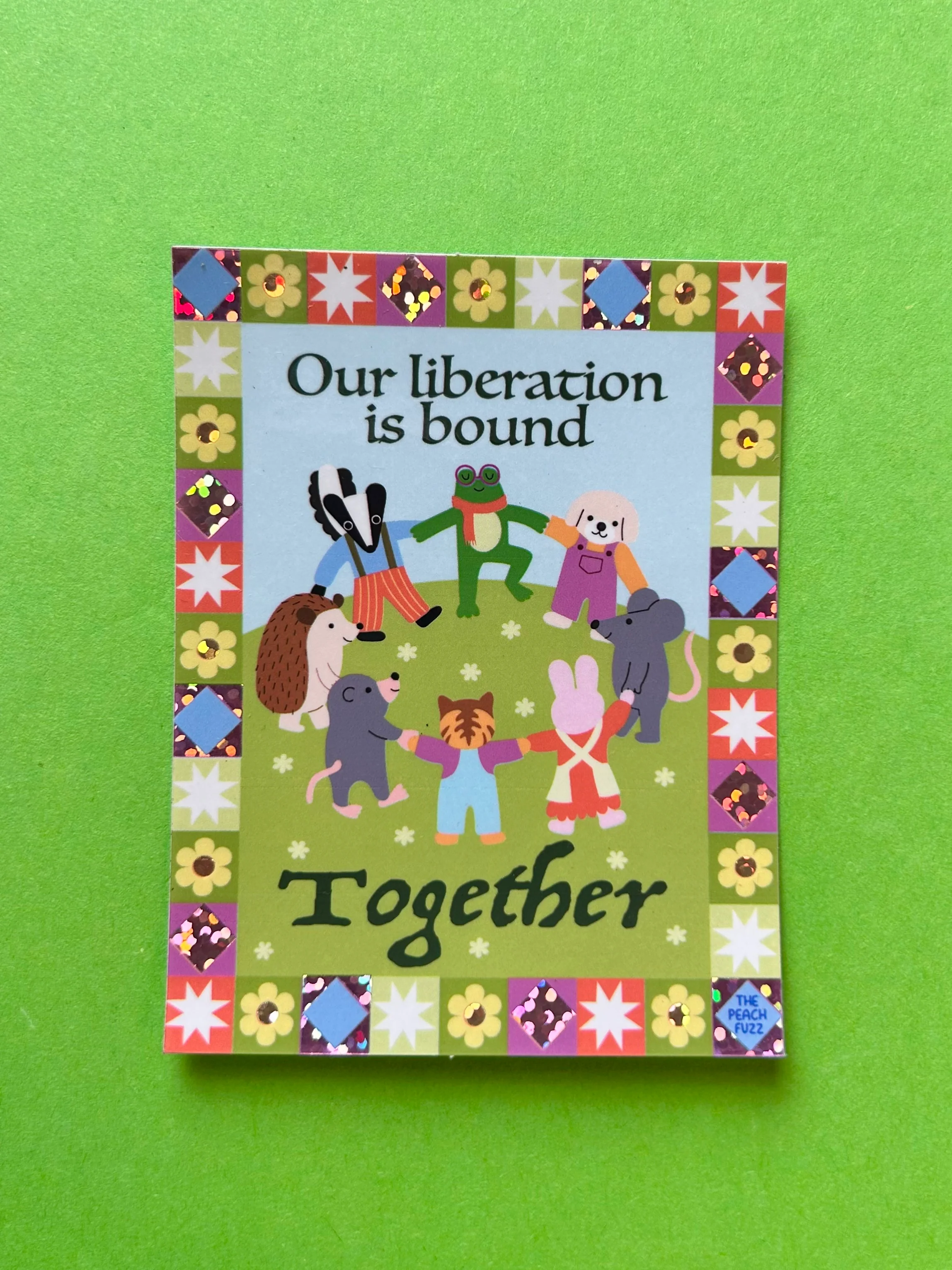 Our Liberation Is Bound Together Sticker - Image 2