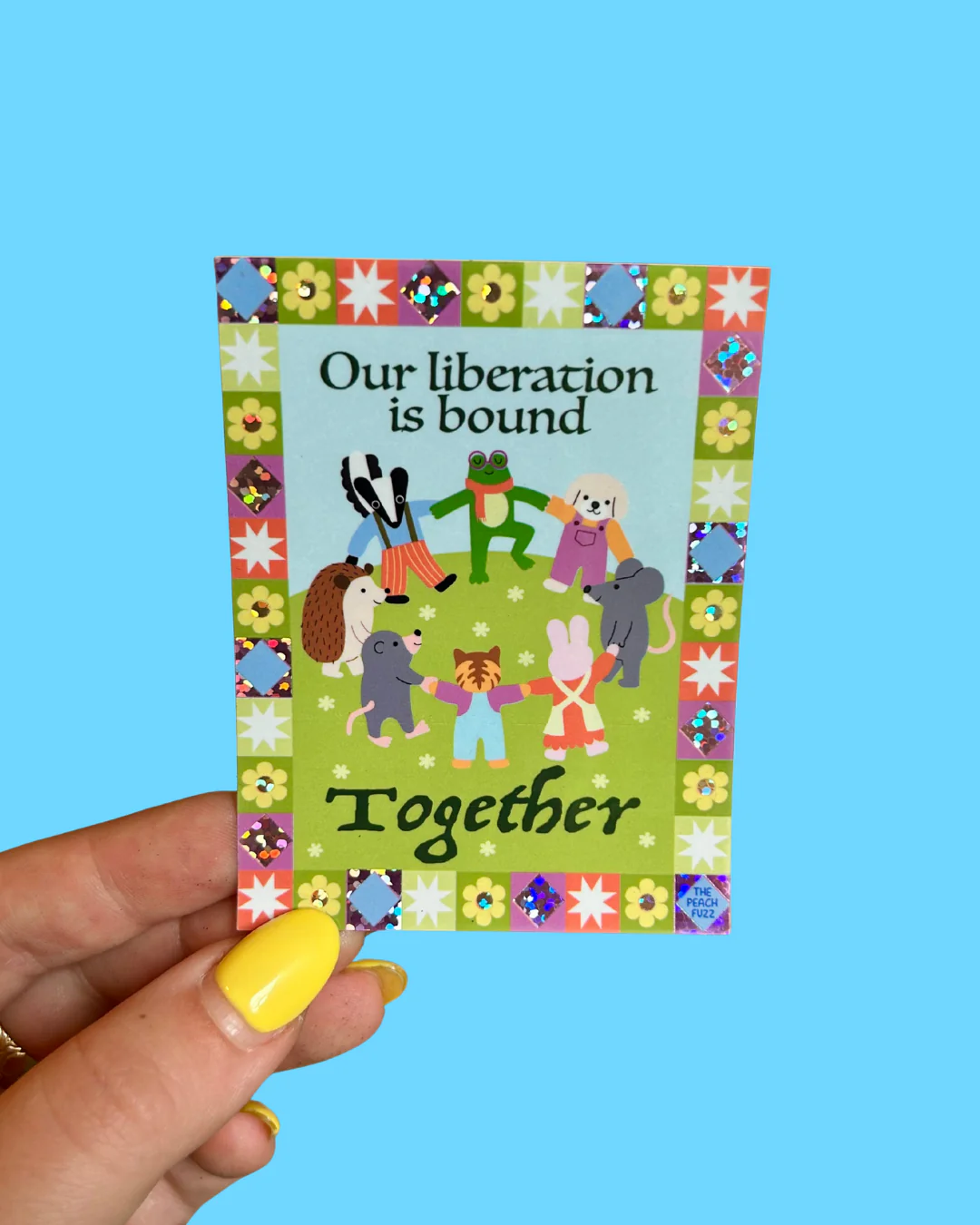 Our Liberation Is Bound Together Sticker - Image 3