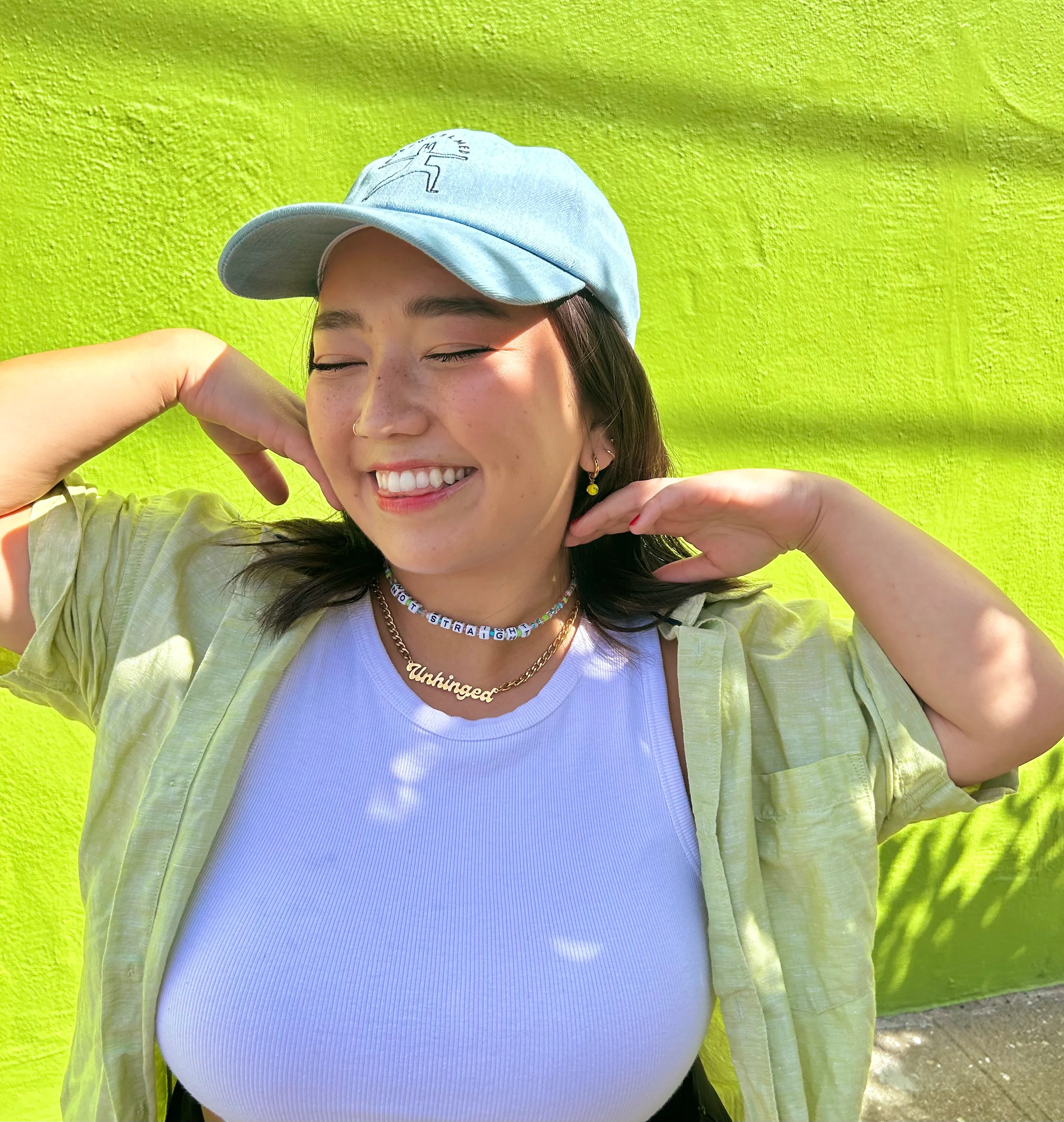 Overwhelmed Baseball Hat - Image 15