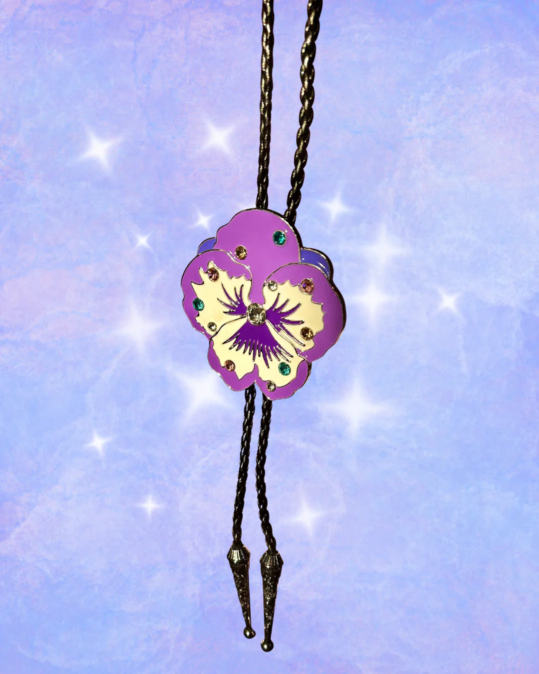 Pansy Bolo Tie - Image 4