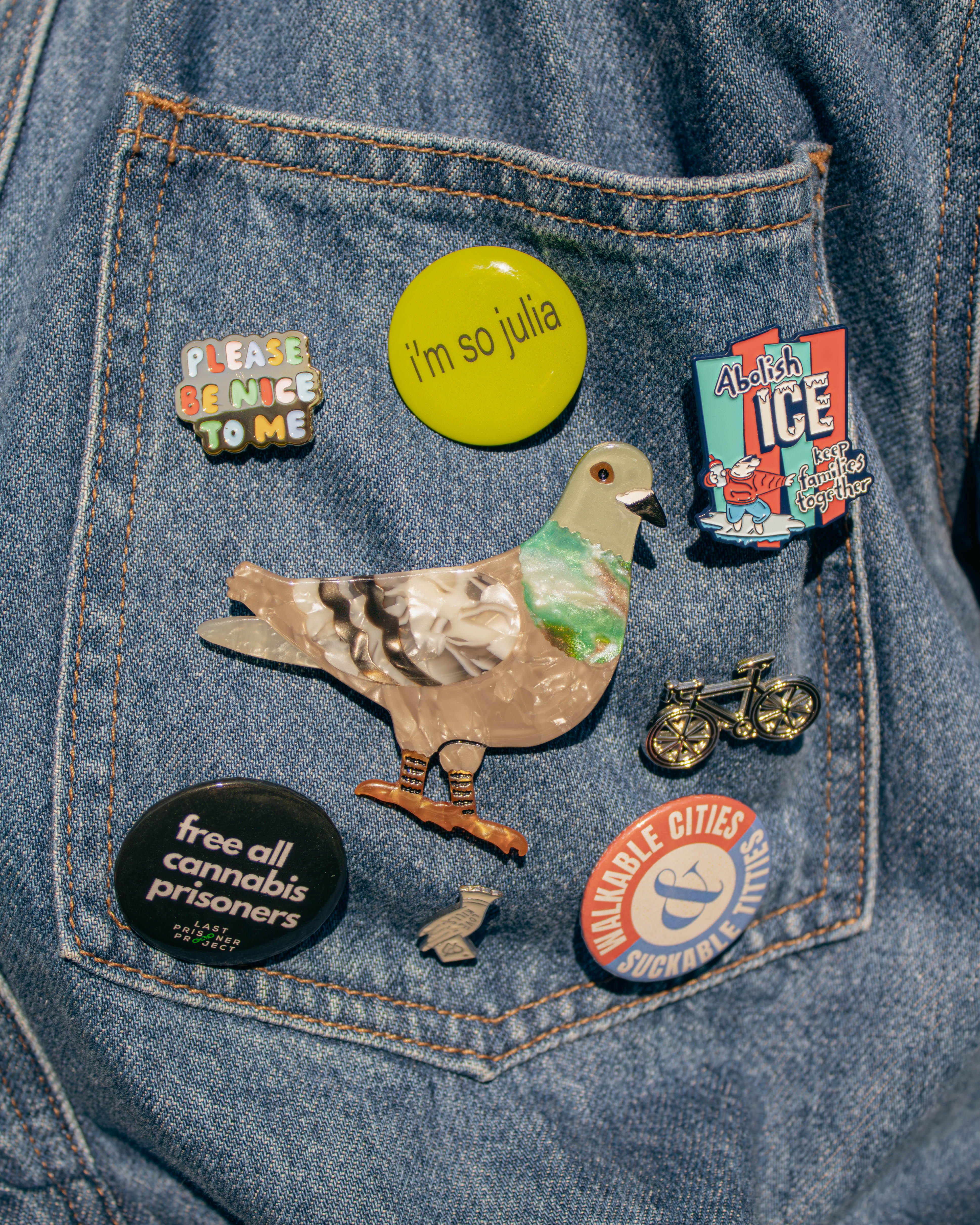 Pigeon Brooch - Image 2