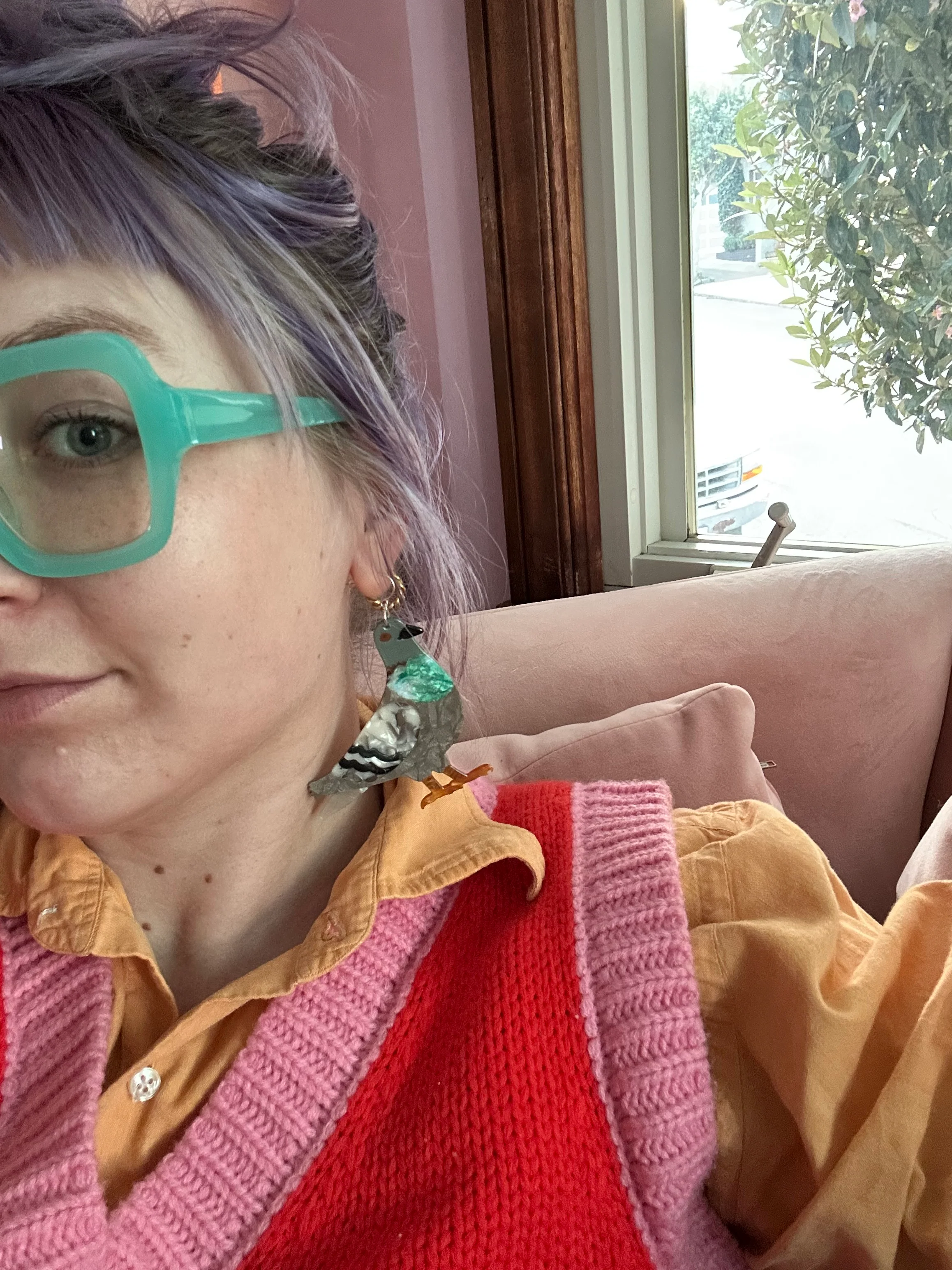Pigeon Earrings - Image 8