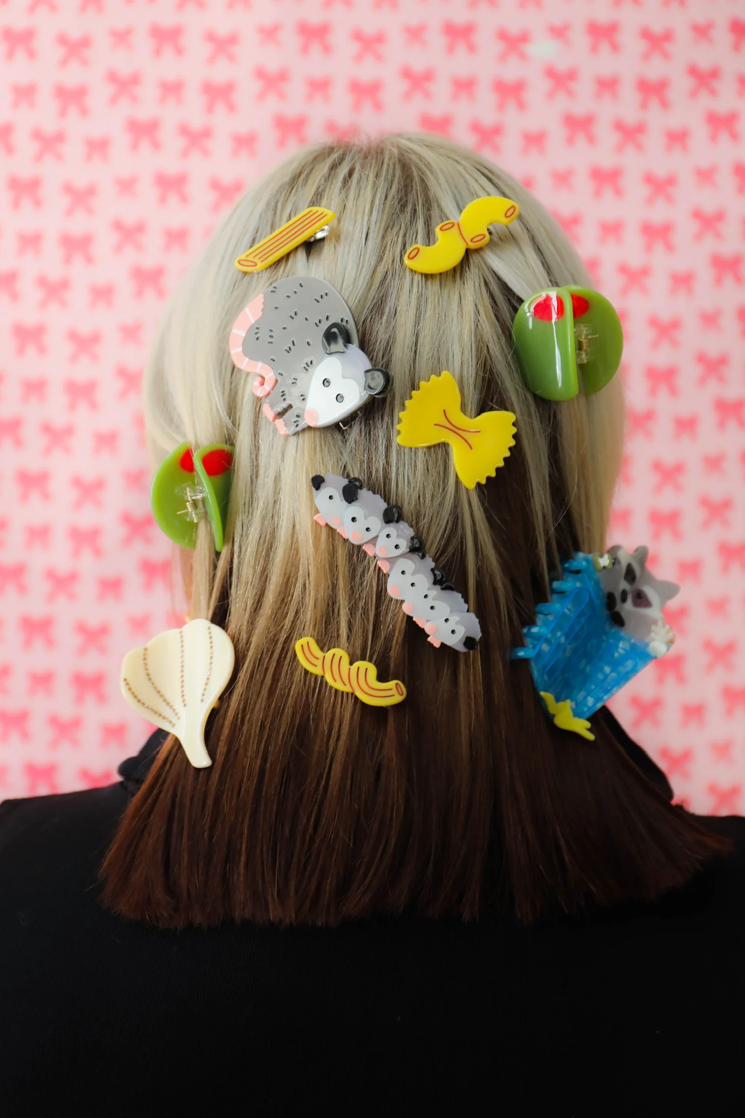 Possum Family Hair Clip Set - Image 4