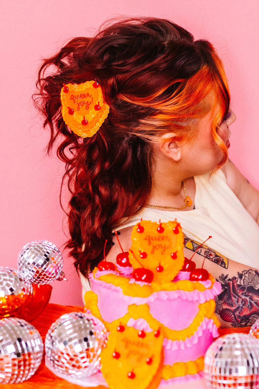 Queer Joy Cake Hair Claw TPF x Lindsey Cherek Waller - Image 3