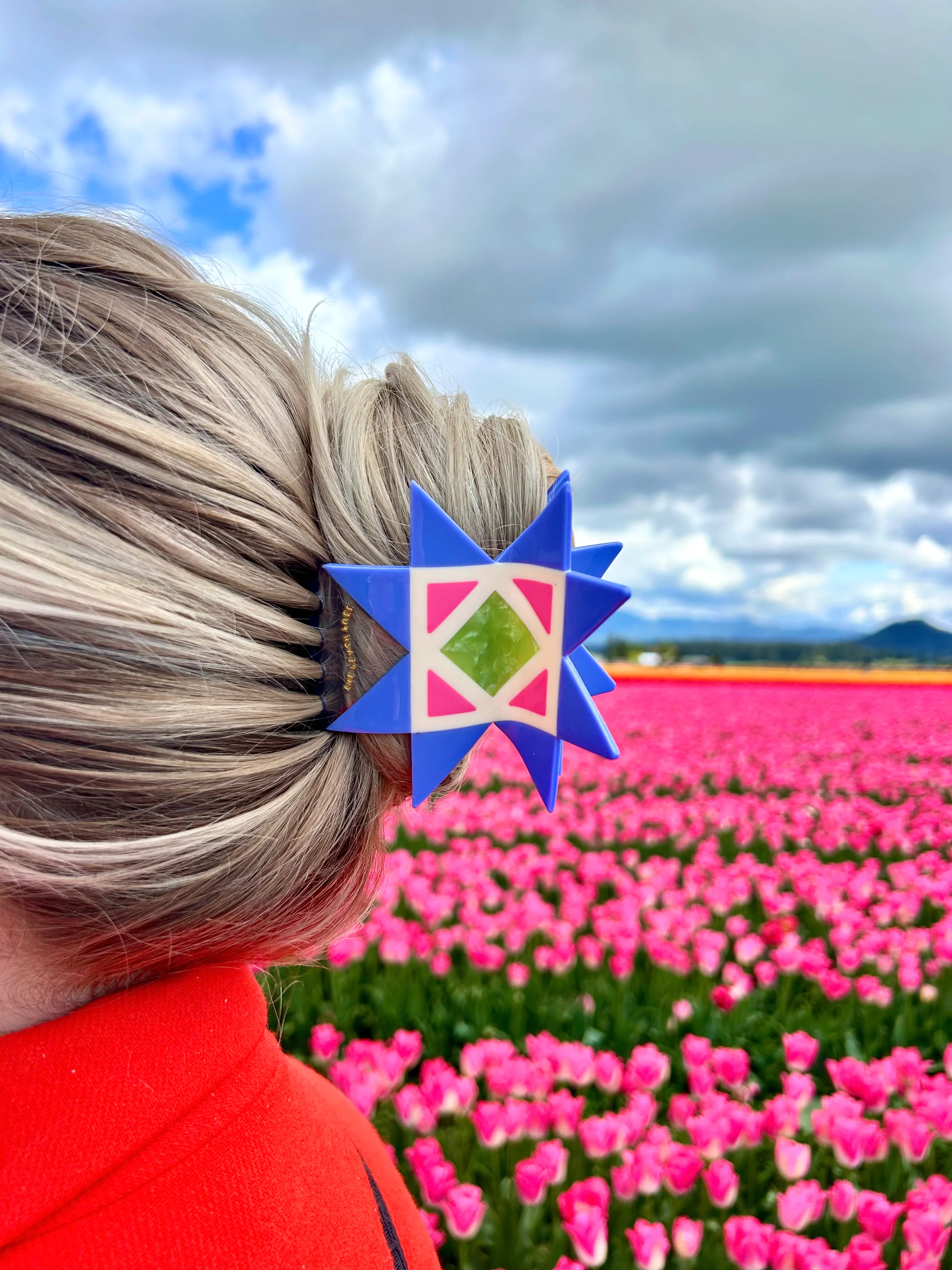 Quilt Hair Claw - Image 8