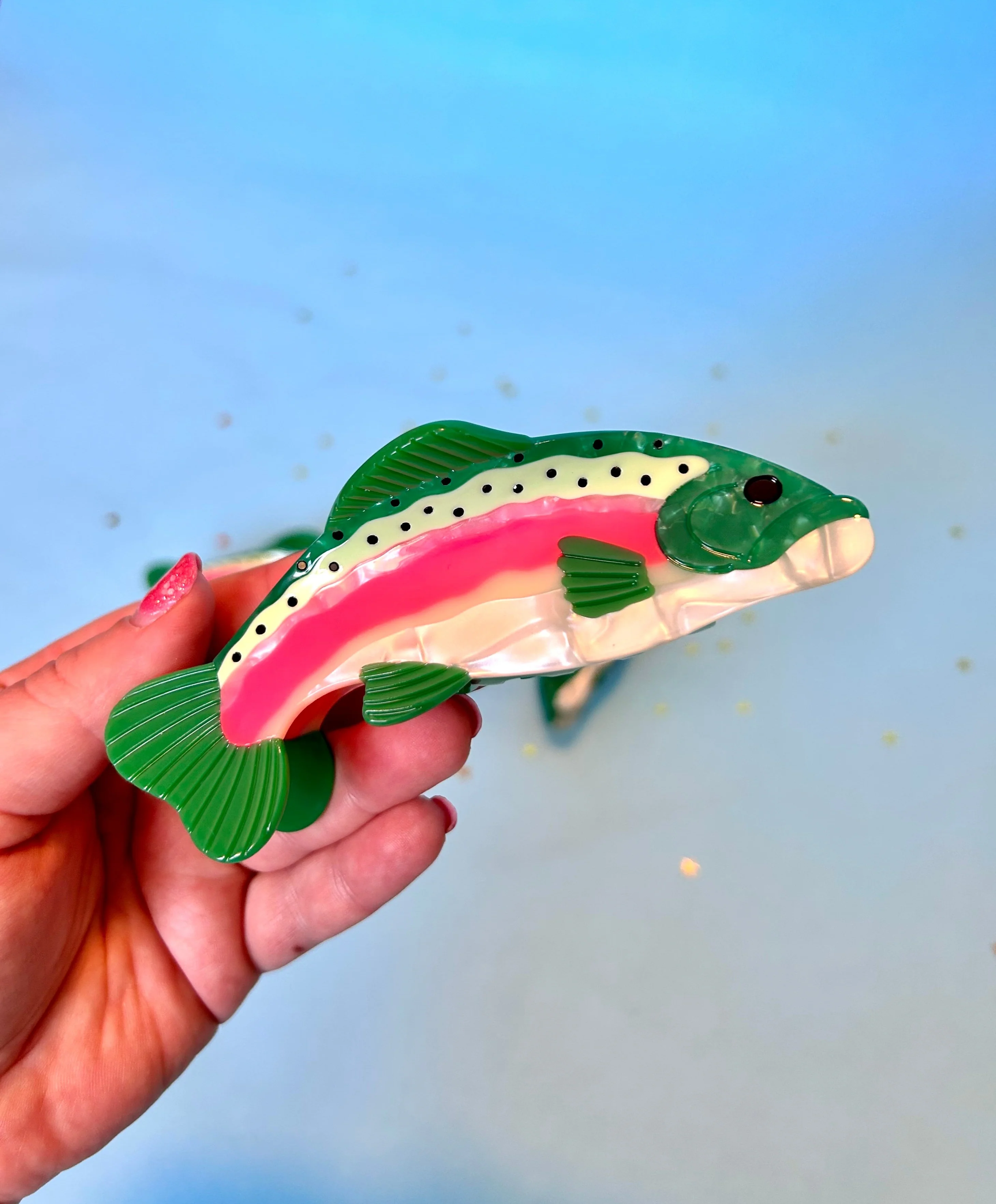 Rainbow Trout Hair Claw - Image 12
