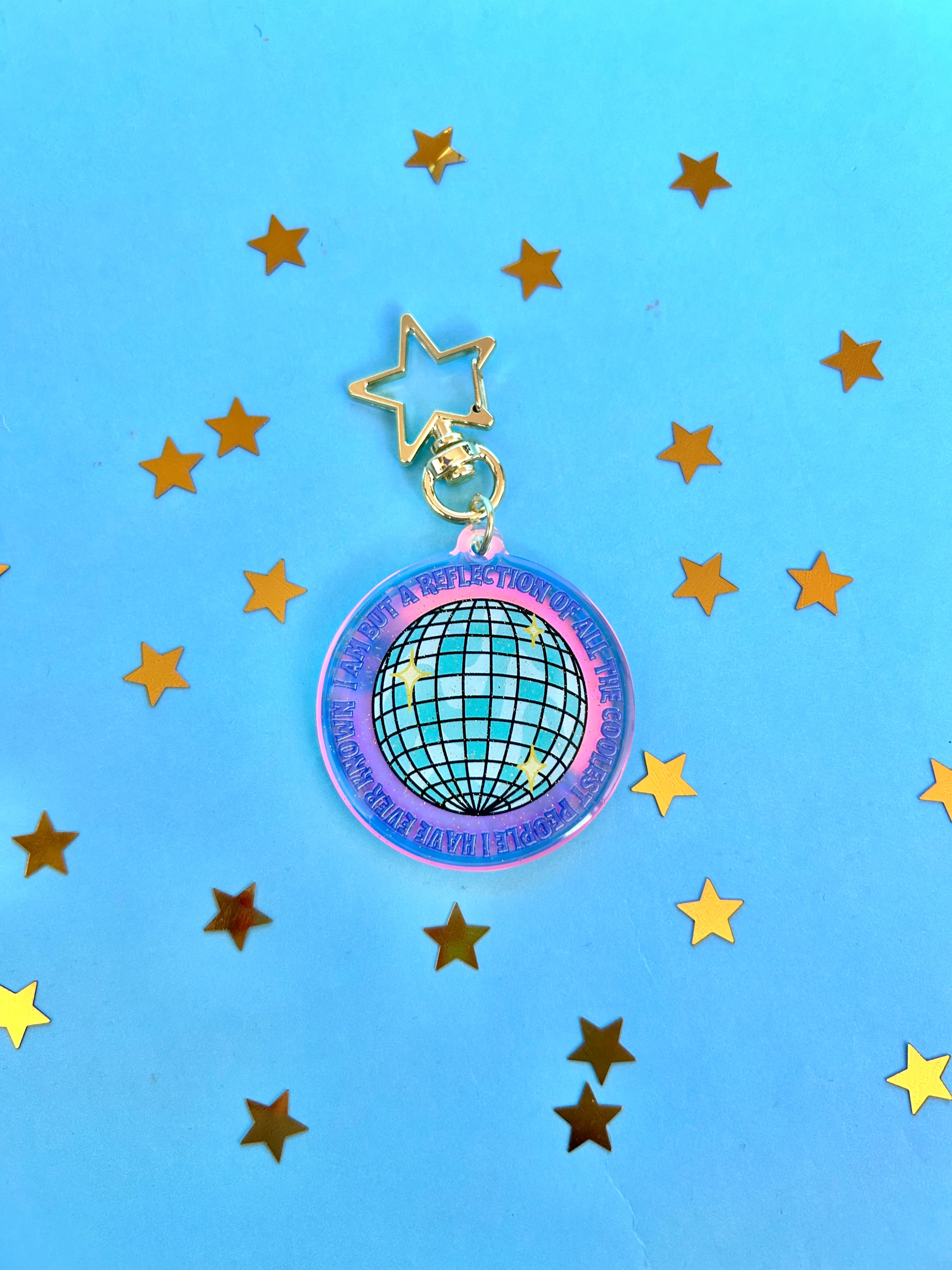 Reflection of the Coolest PEOPLE I've Known Keychain - Image 4
