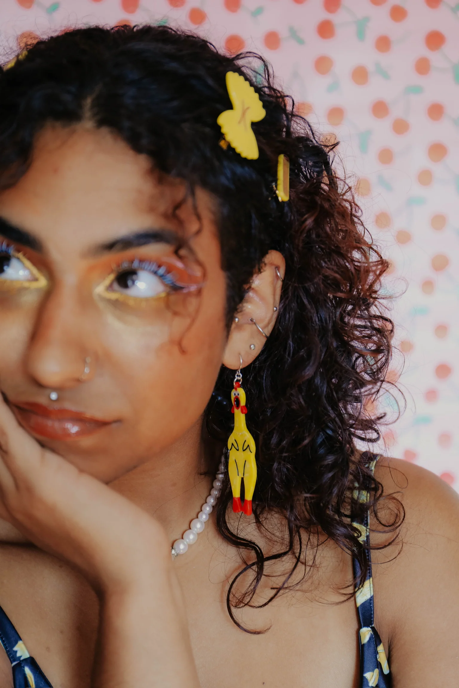 Rubber Chicken Earrings - Image 3