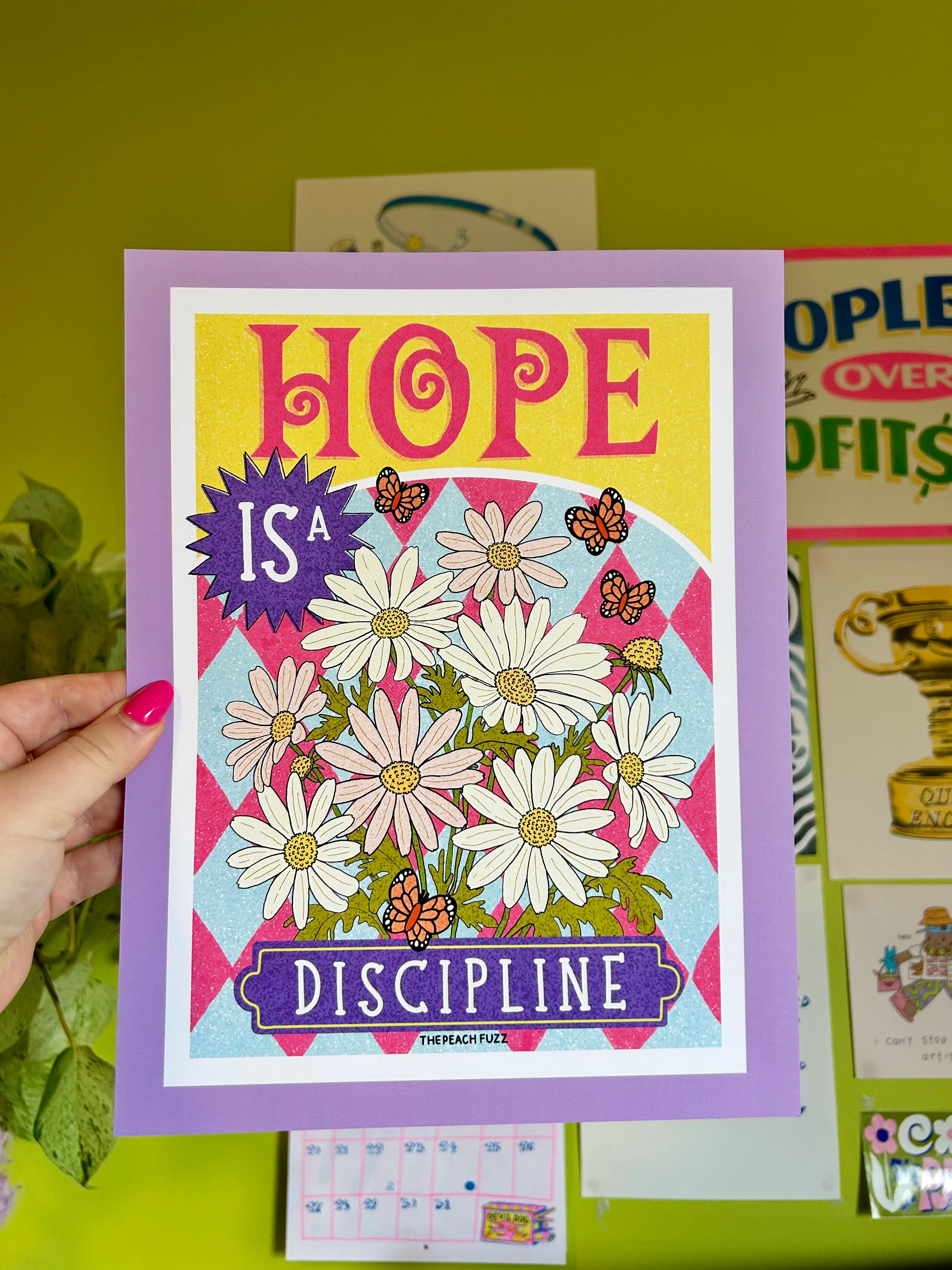 Hope Is A Discipline Print - Image 2