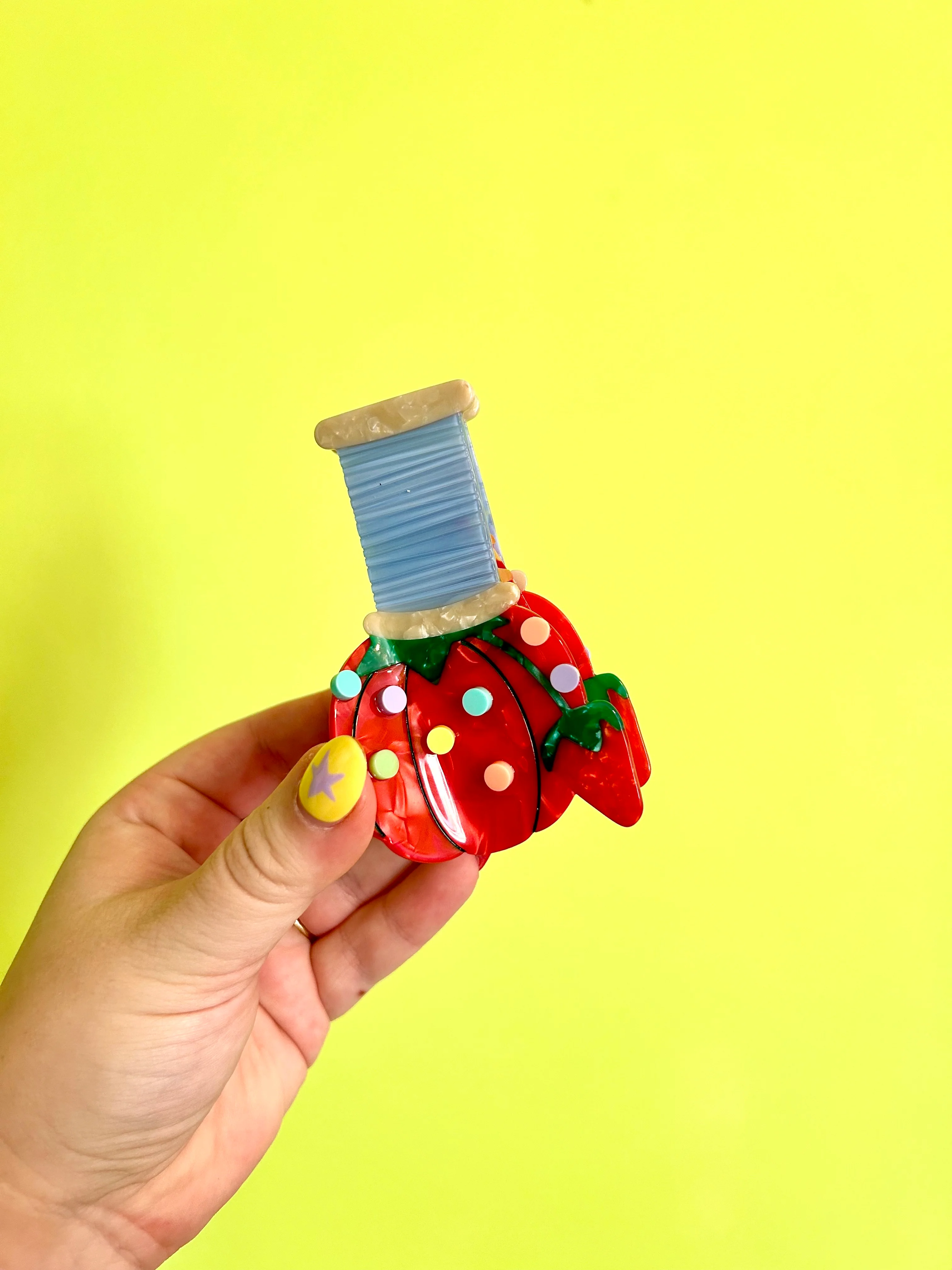 Pin Cushion Hair Claw - Image 2