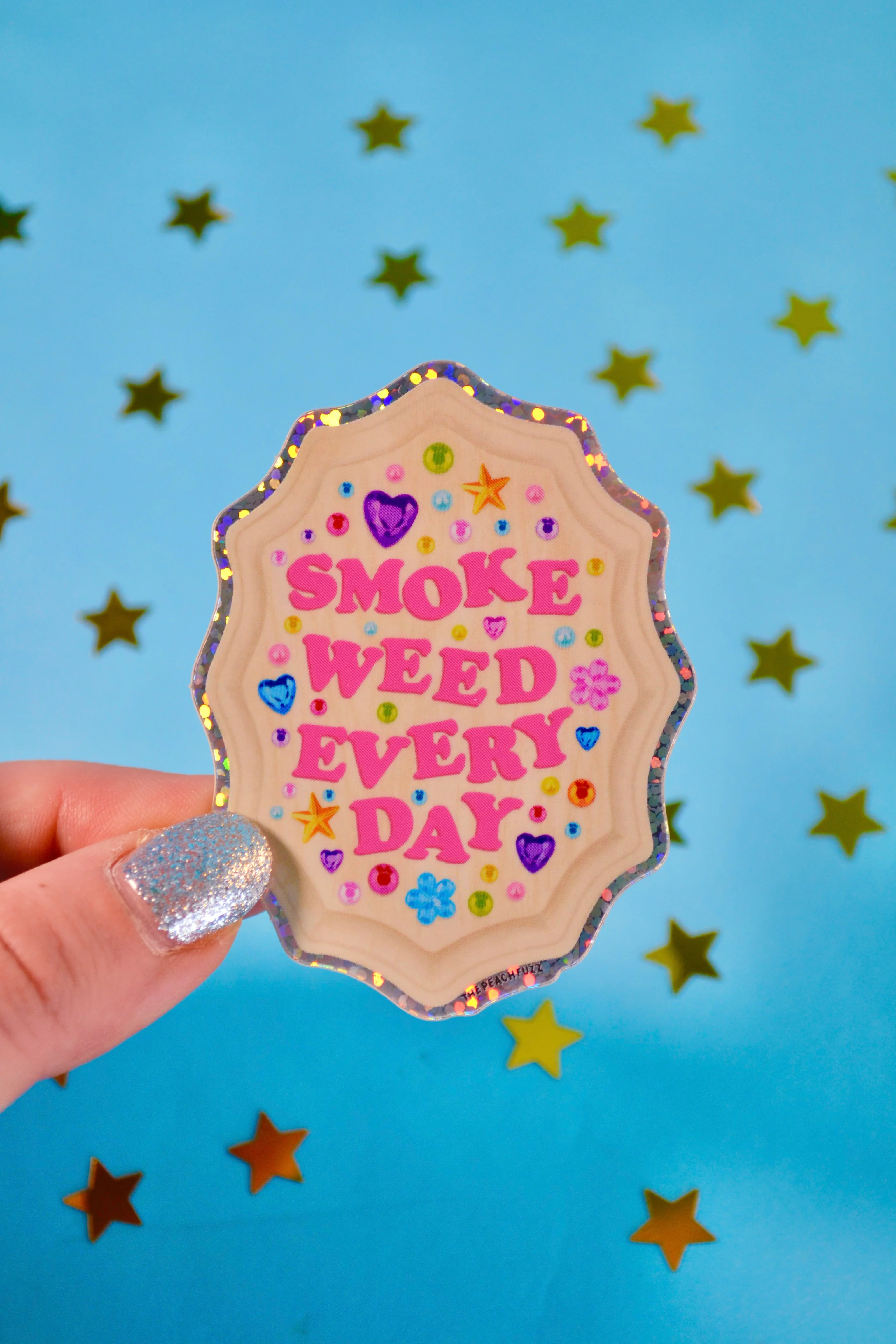 Smoke Weed Everyday Sticker - Image 3