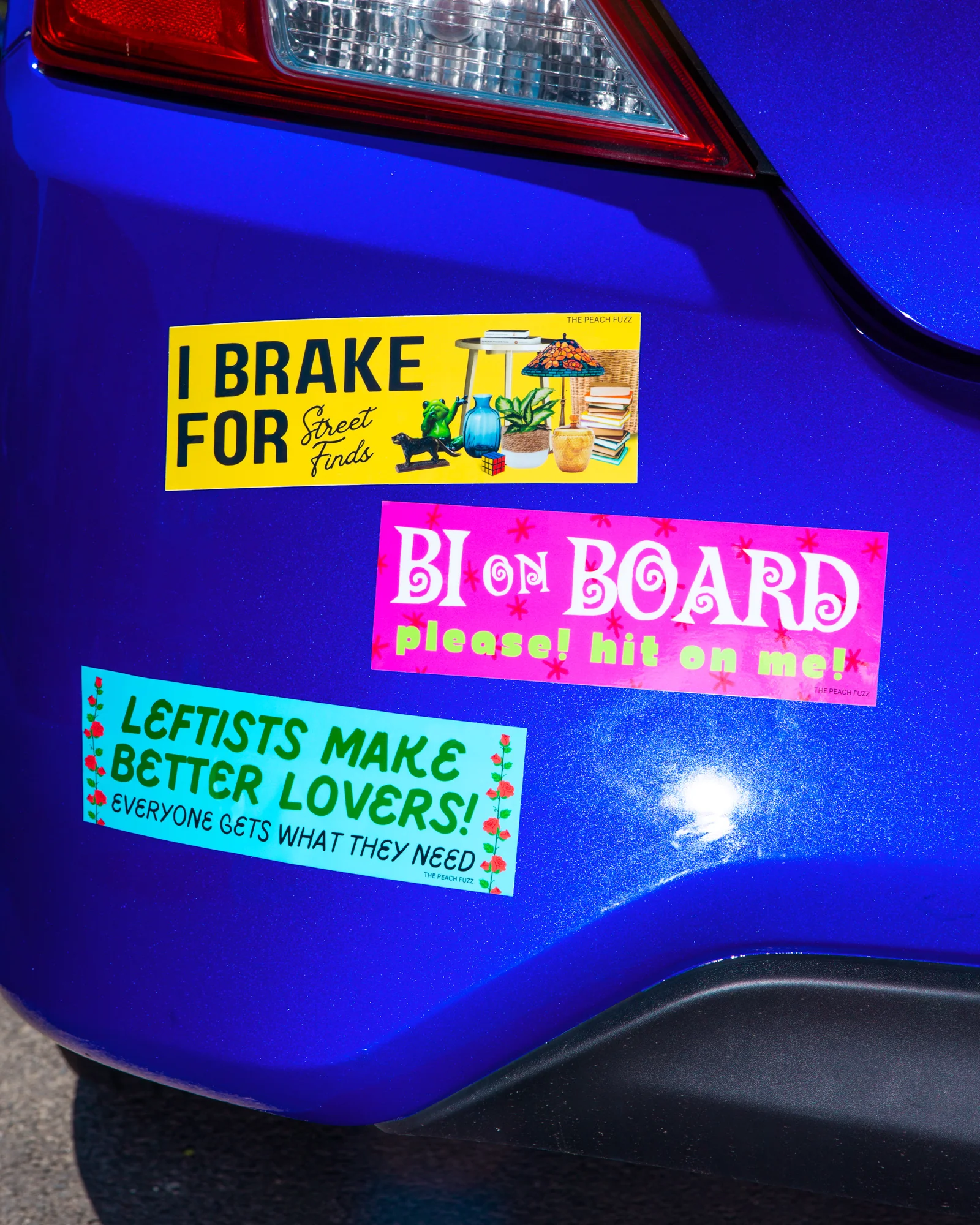 Bi On Board Bumper Sticker - Image 3