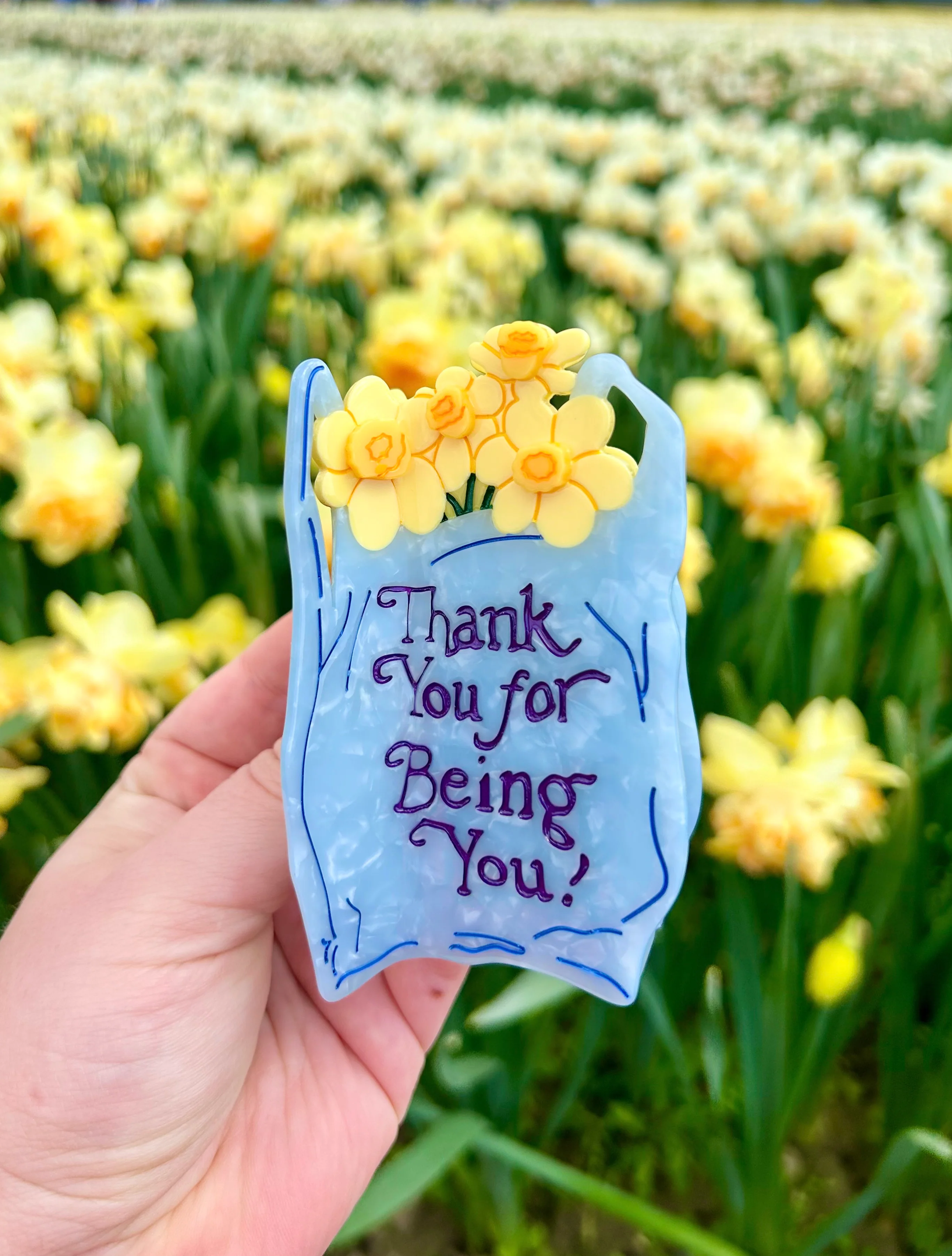 Thank You Bag Hair Claw TPF x Lindsey Cherek Waller - Image 7