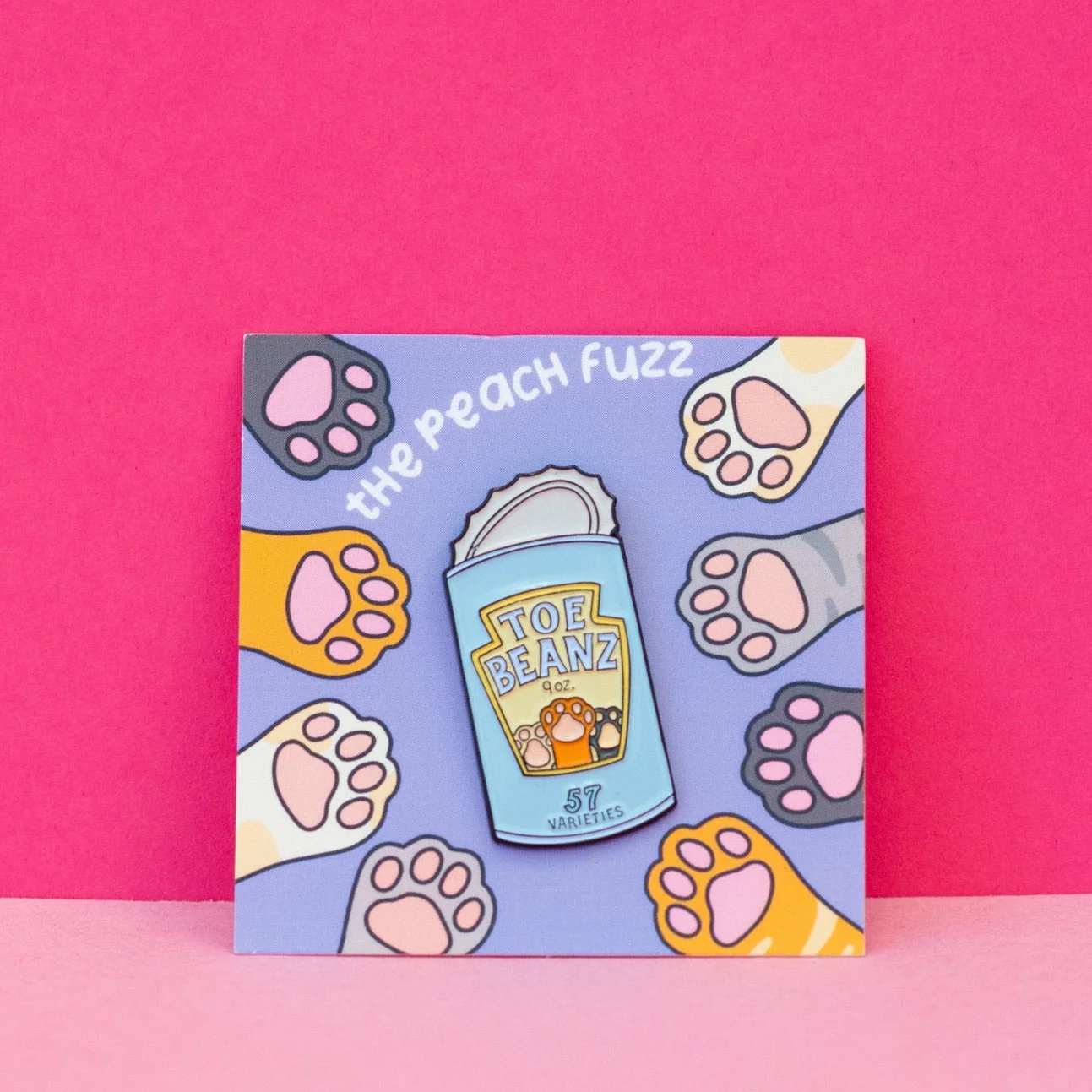 Toe Beans Enamel Pin - Image 3
