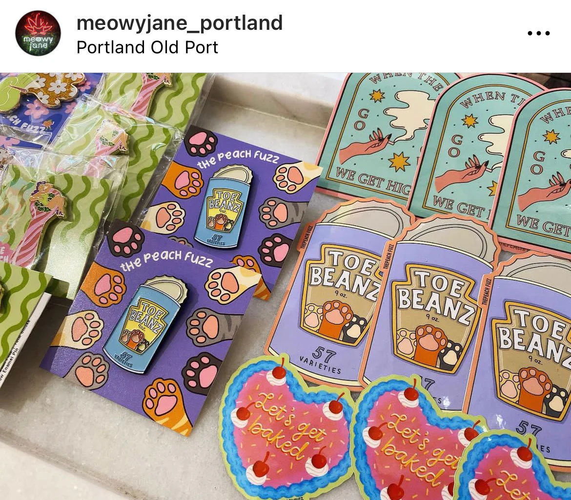 Toe Beans Enamel Pin - Image 9