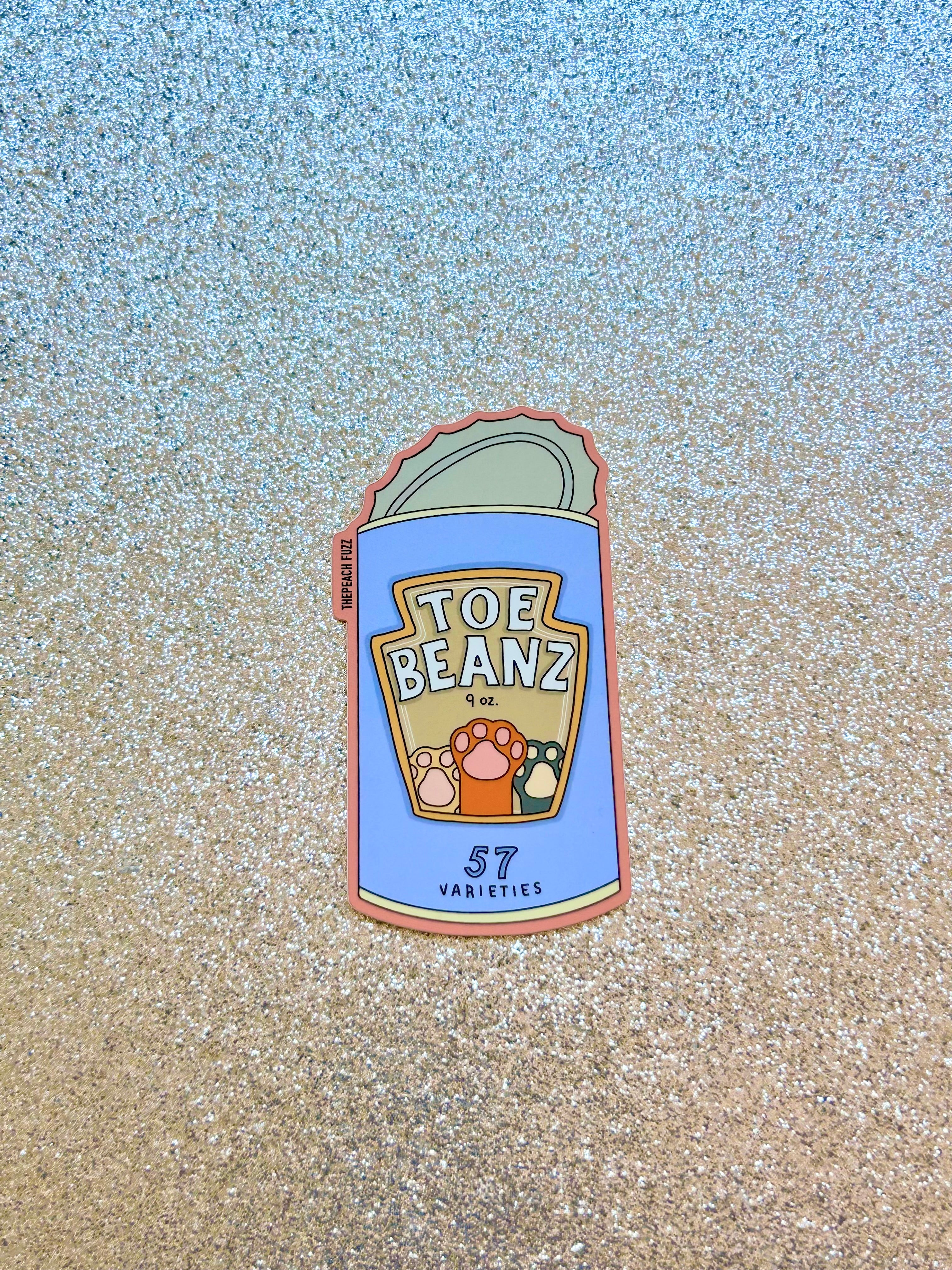 Toe Beans Sticker - Image 5