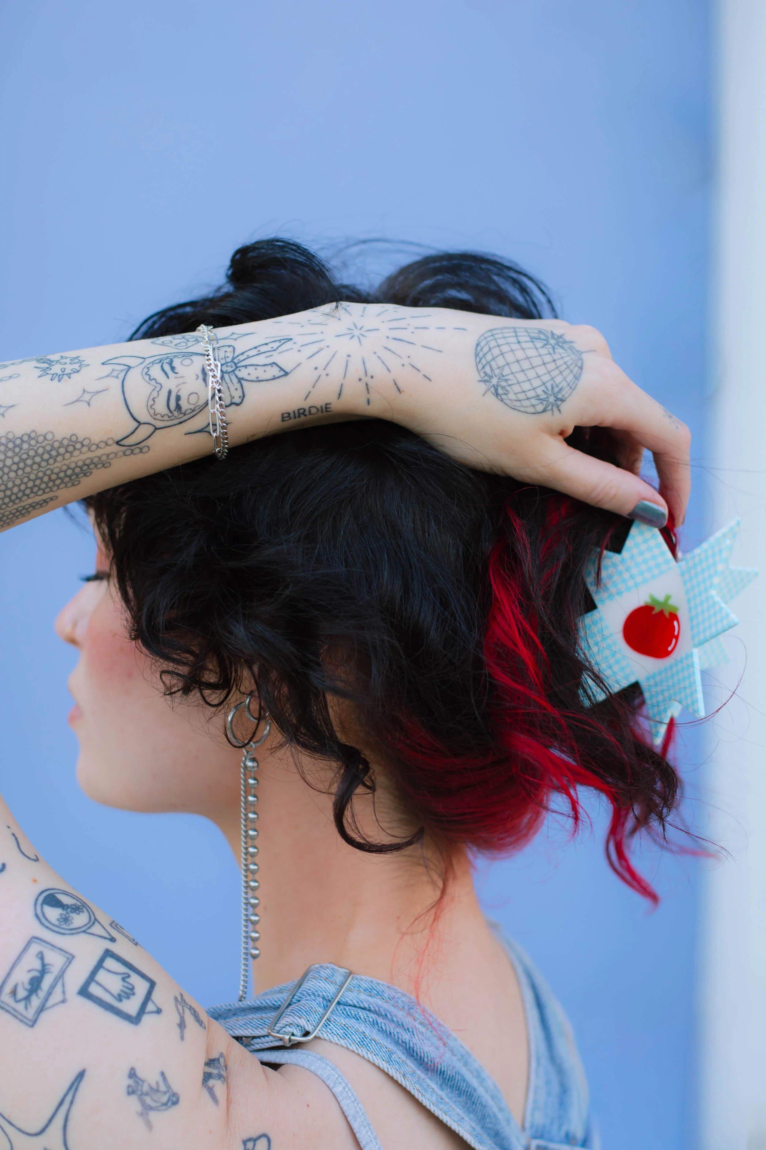 Tomato Quilt Hair Claw  TPF x Chaos Magic Studio - Image 12
