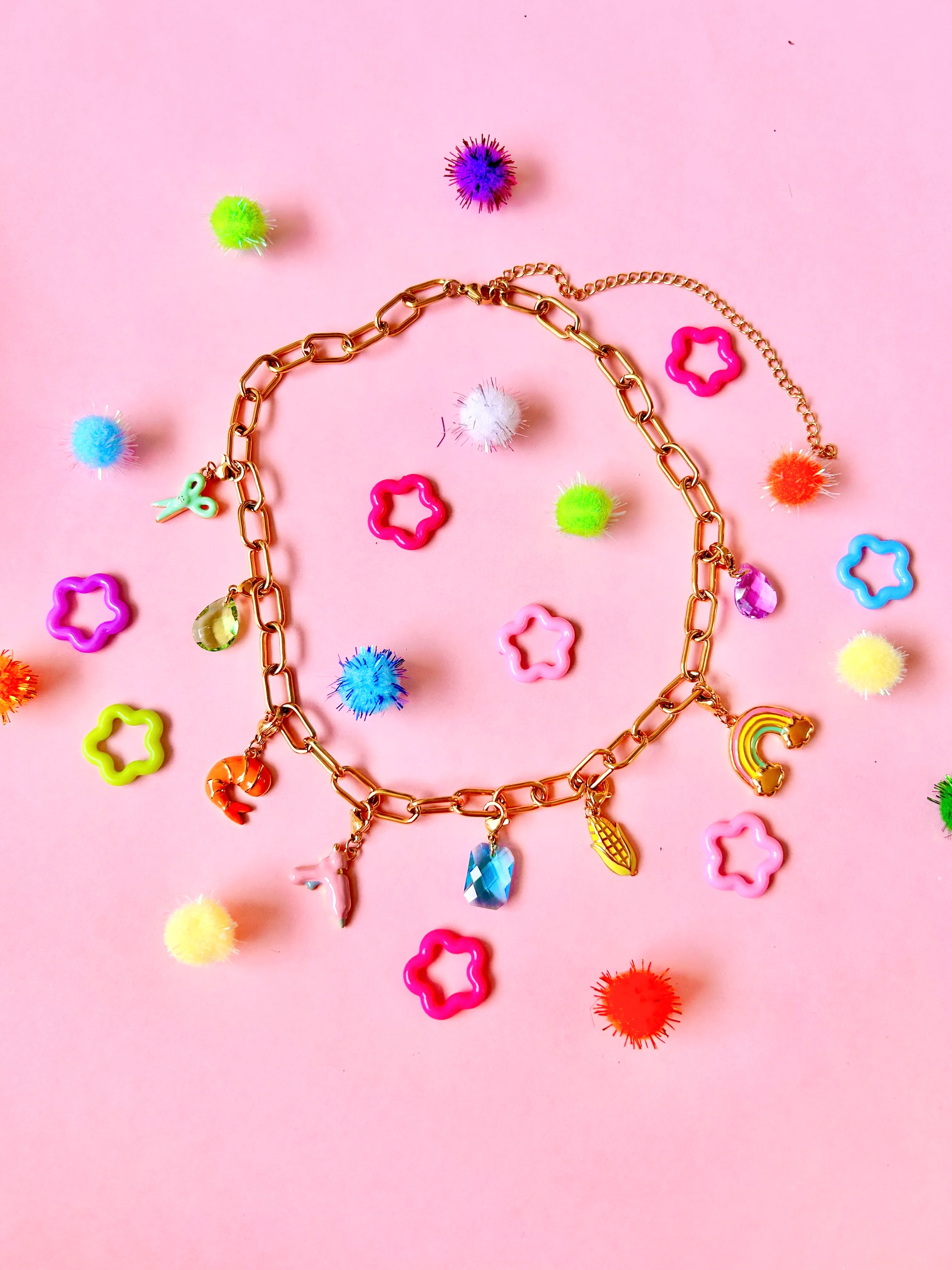 TPF x Shitty Craft Club Charm Necklace - Image 3