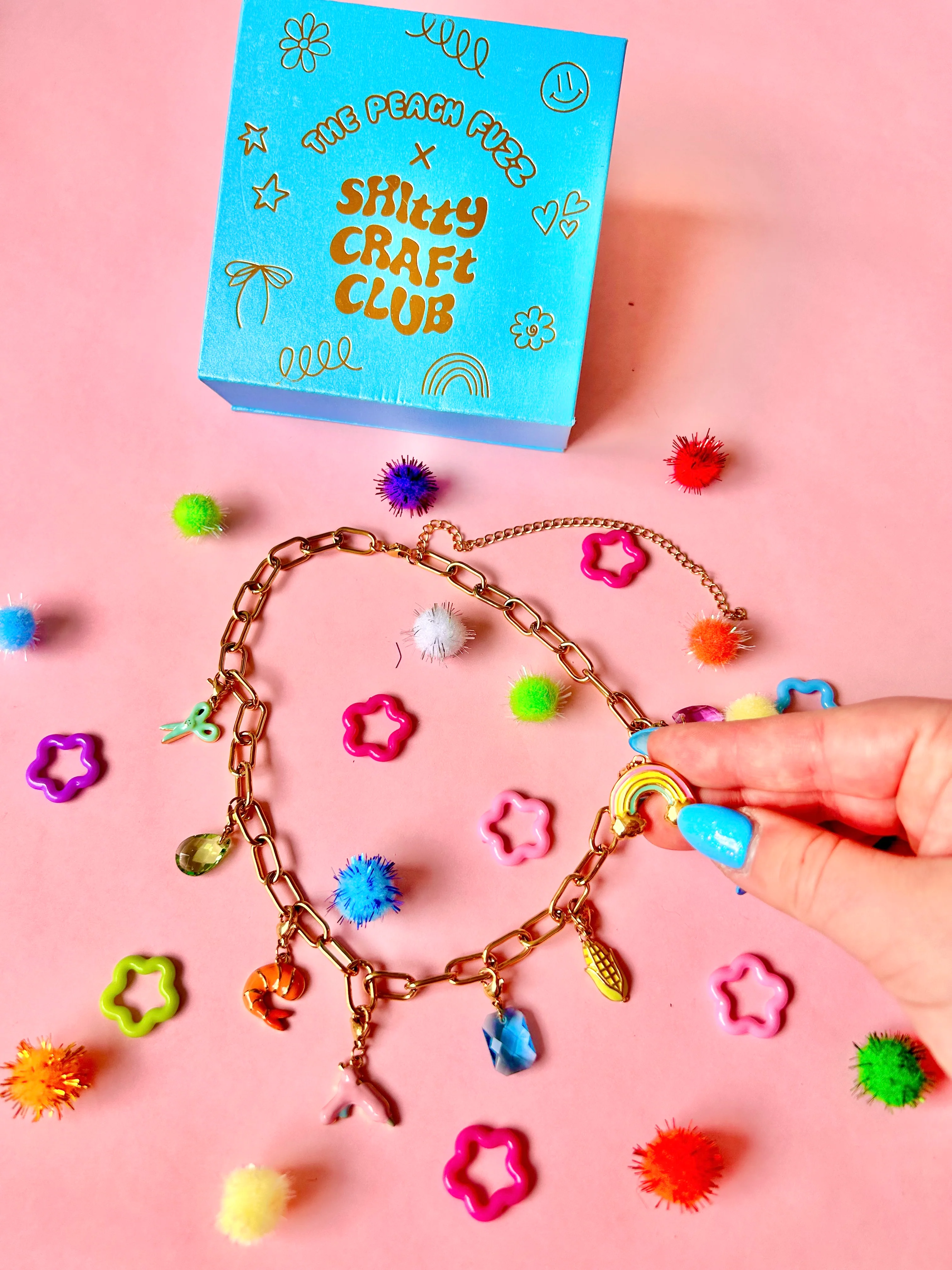 TPF x Shitty Craft Club Charm Necklace - Image 6