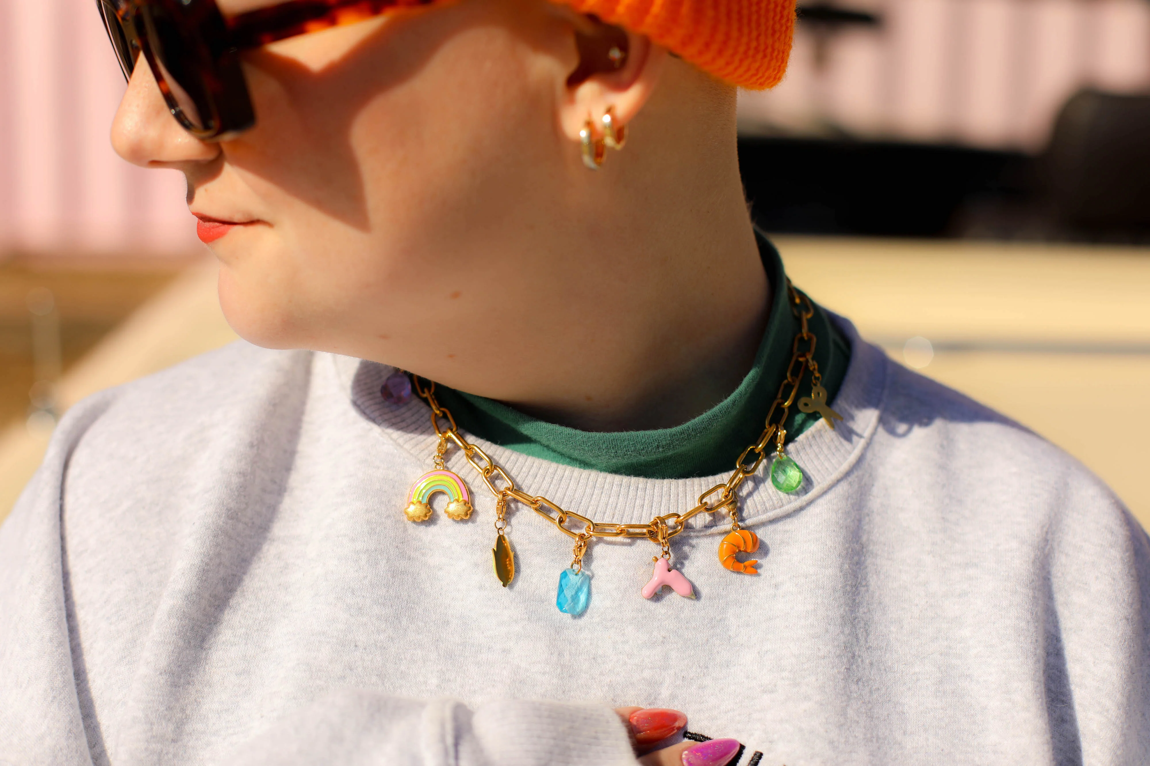 TPF x Shitty Craft Club Charm Necklace - Image 8