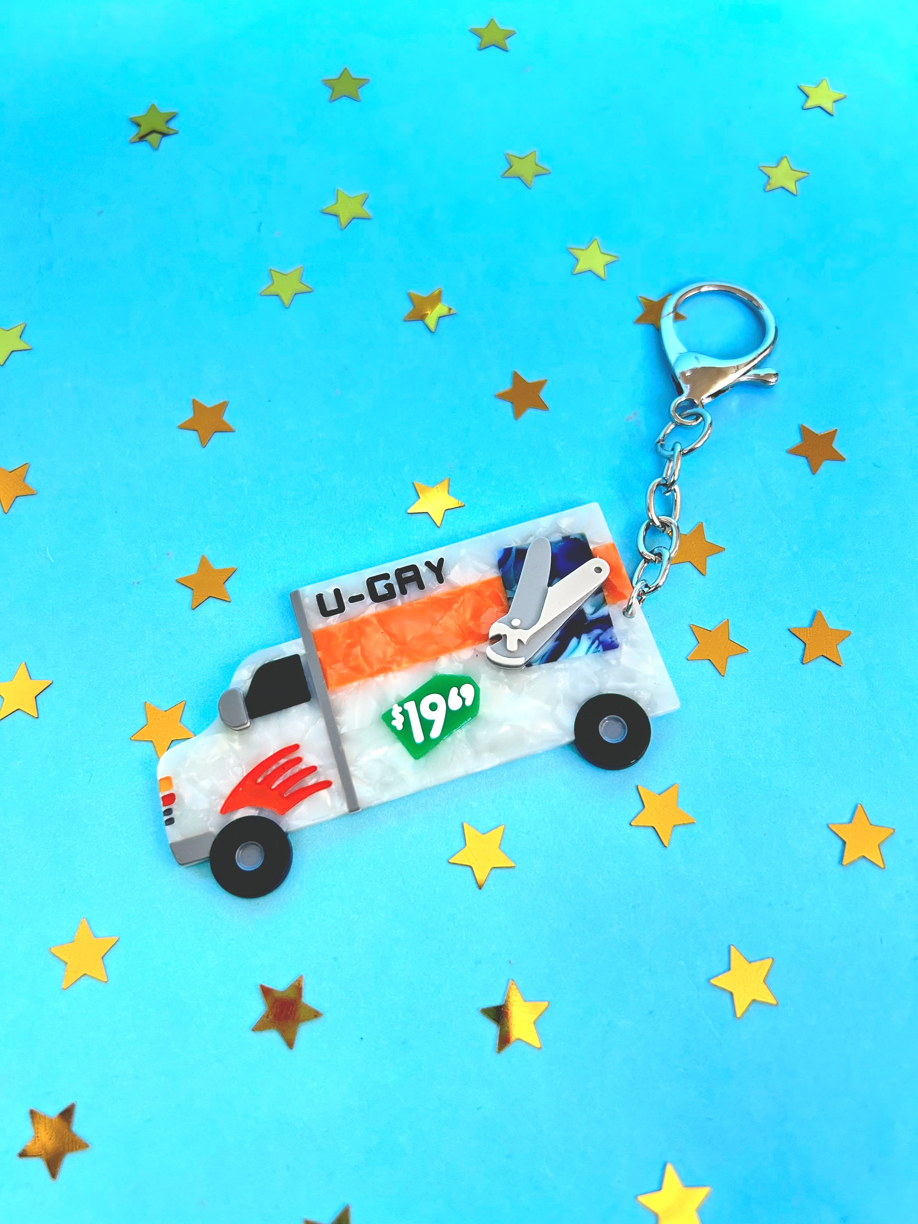 U-Gay Moving Truck Keychain - Image 6